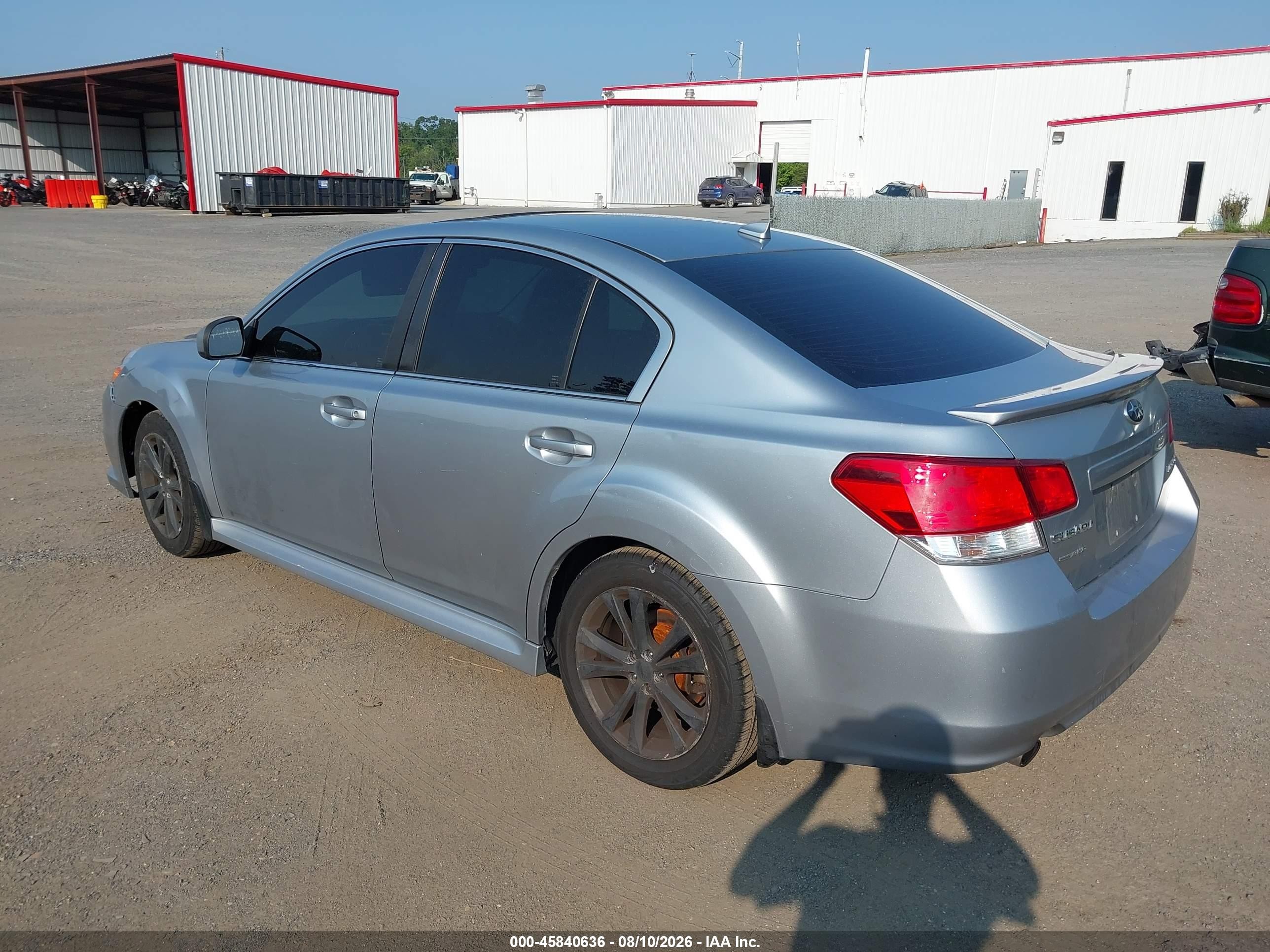 2013 Subaru Legacy 2.5i Limited Silver vin: 4S3BMCK61D3002926