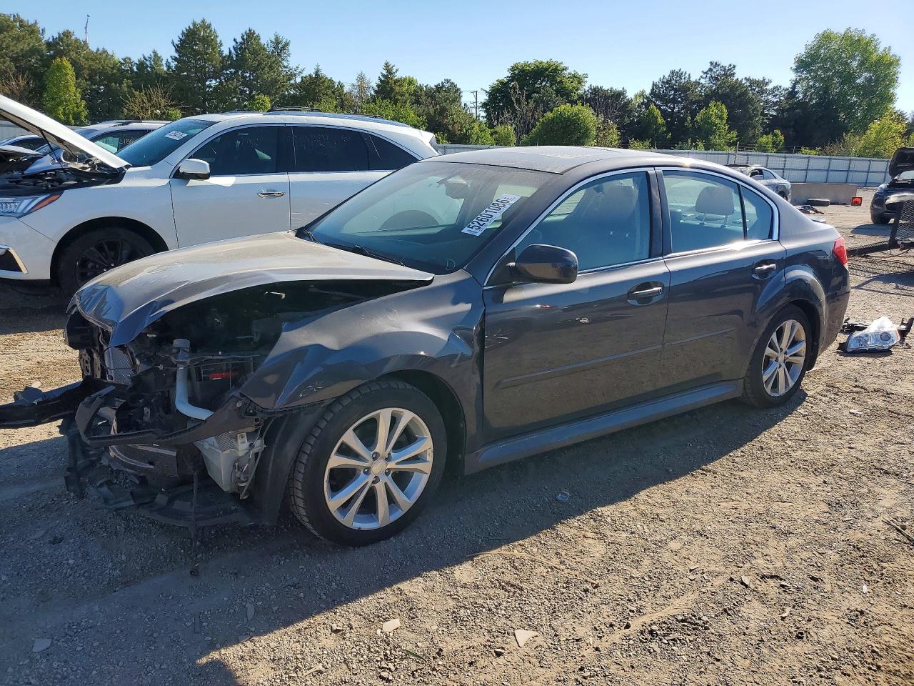 2013 Subaru Legacy 2.5i Limited Gray vin: 4S3BMCK61D3004286
