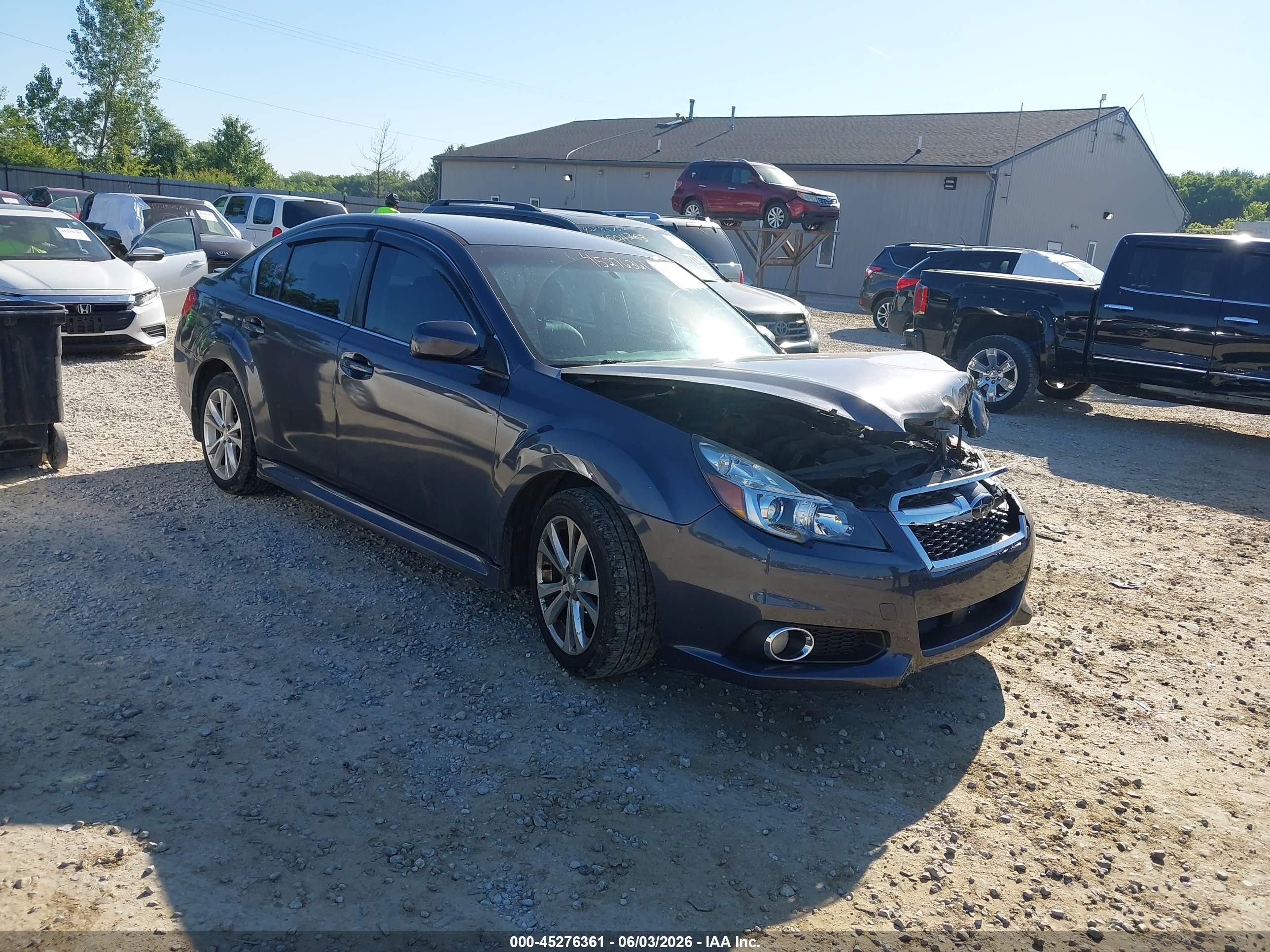 2014 Subaru Legacy 2.5i Limited Gray vin: 4S3BMCK63E3015114