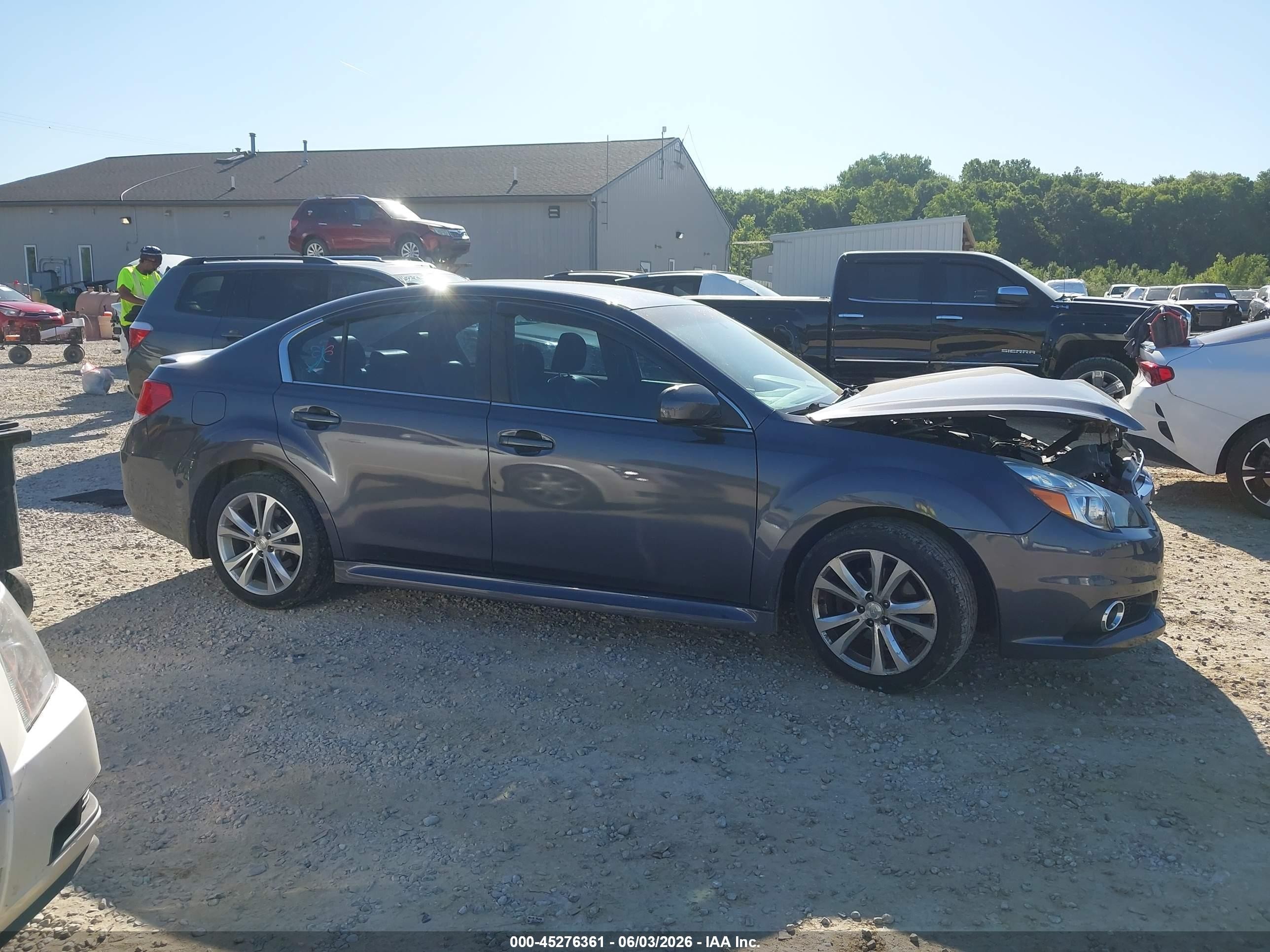 2014 Subaru Legacy 2.5i Limited Gray vin: 4S3BMCK63E3015114