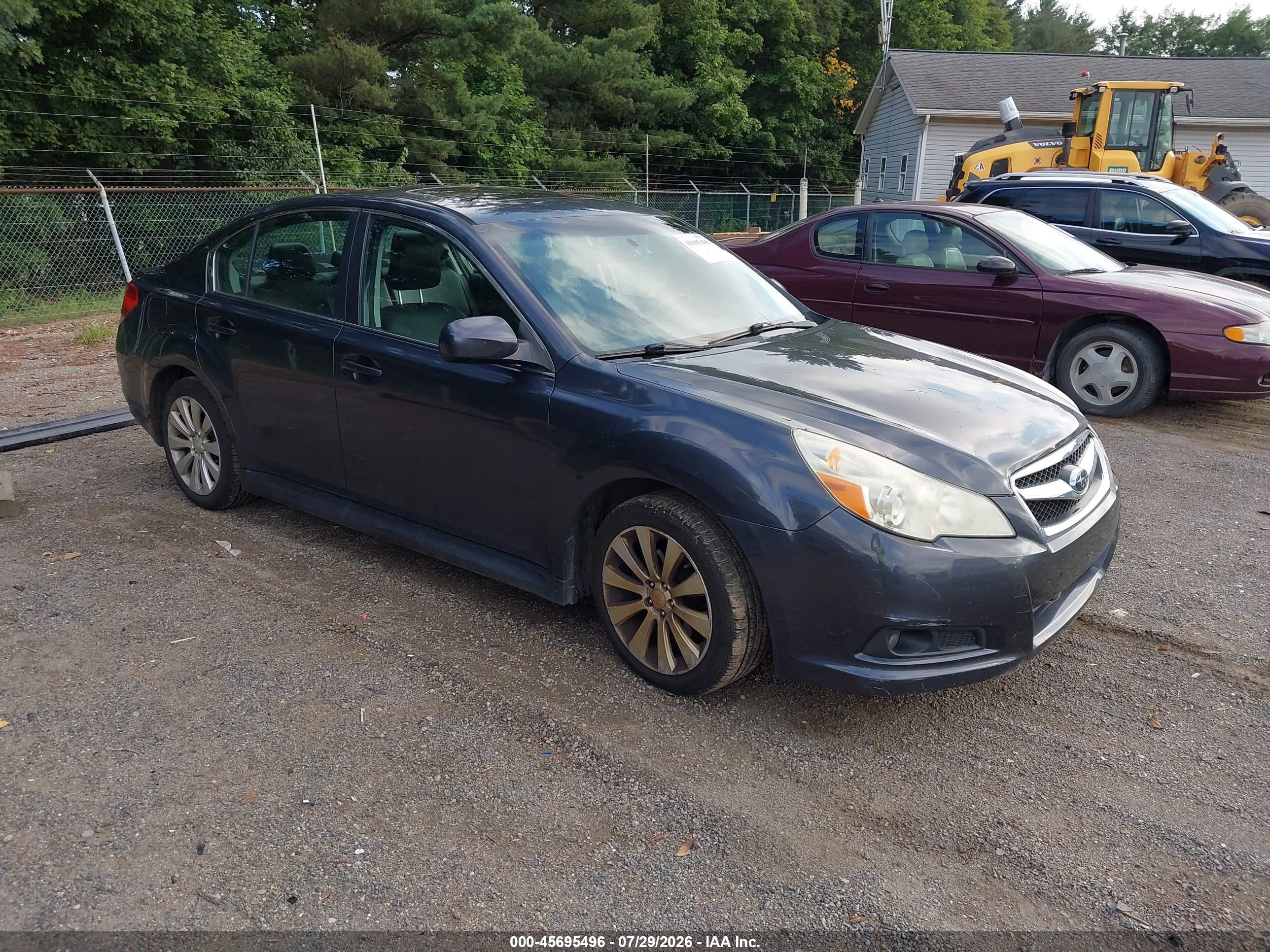 2010 Subaru Legacy 2.5i Limited Gray vin: 4S3BMCK65A3240399