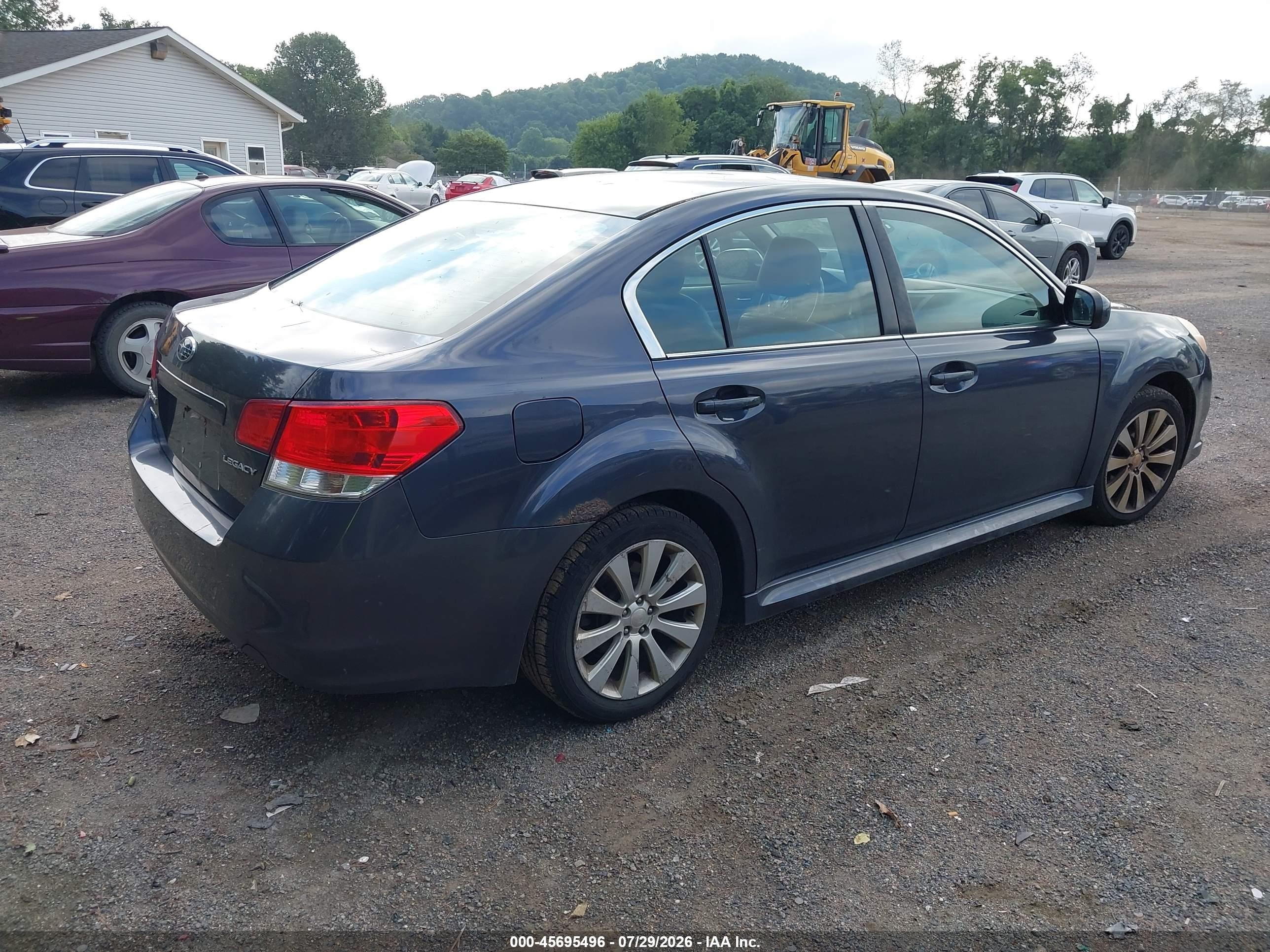 2010 Subaru Legacy 2.5i Limited Gray vin: 4S3BMCK65A3240399