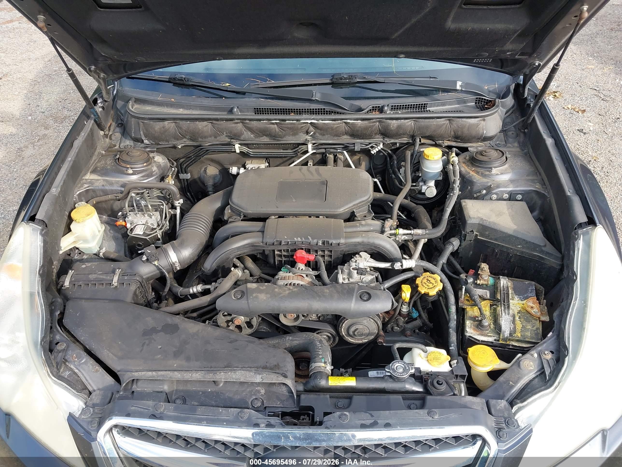 2010 Subaru Legacy 2.5i Limited Gray vin: 4S3BMCK65A3240399