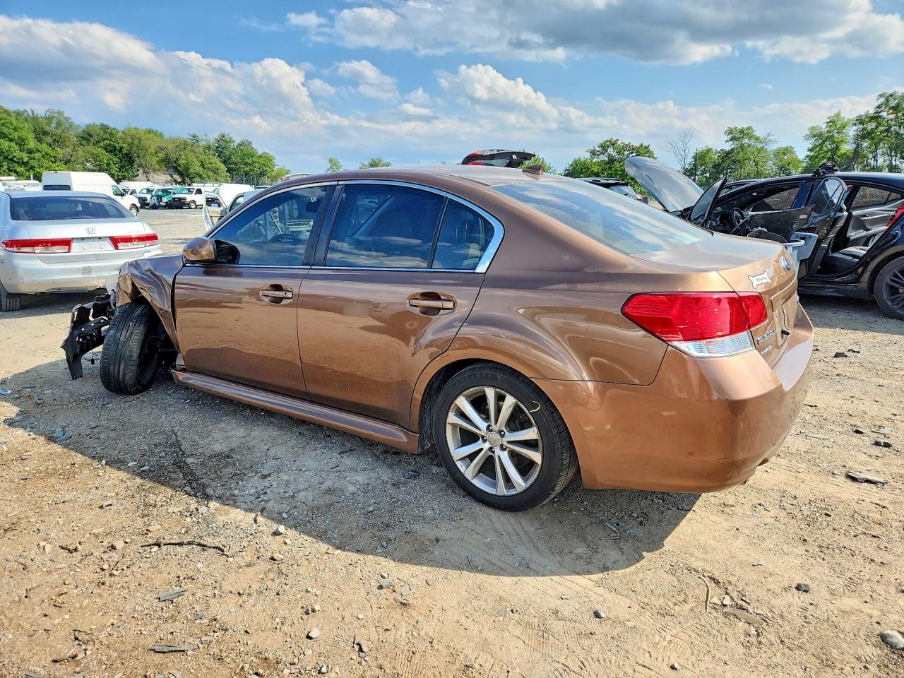 2013 Subaru Legacy 2.5i Limited Brown vin: 4S3BMCK66D3029619