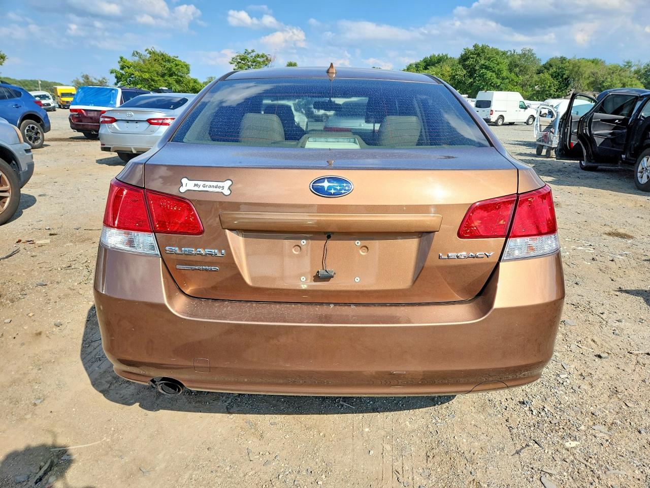 2013 Subaru Legacy 2.5i Limited Brown vin: 4S3BMCK66D3029619