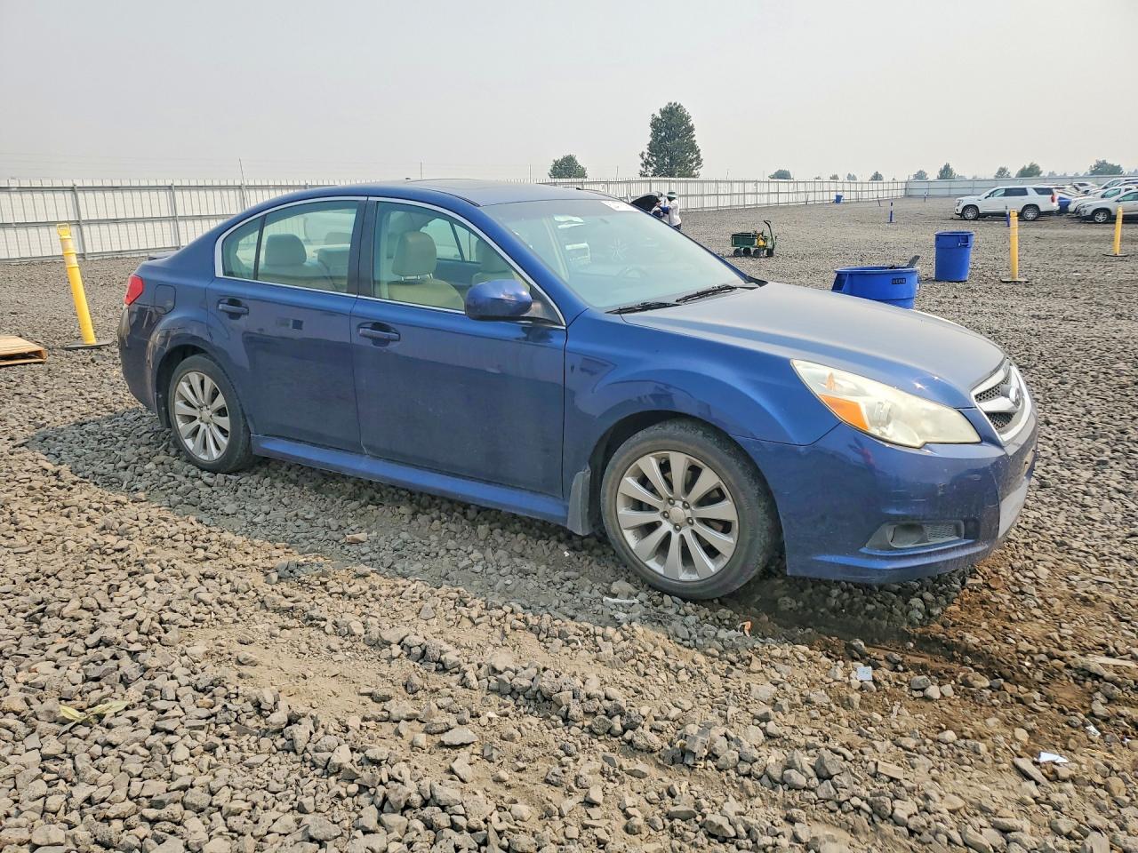 2010 Subaru Legacy 2.5i Limited Blue vin: 4S3BMCK67A3242770
