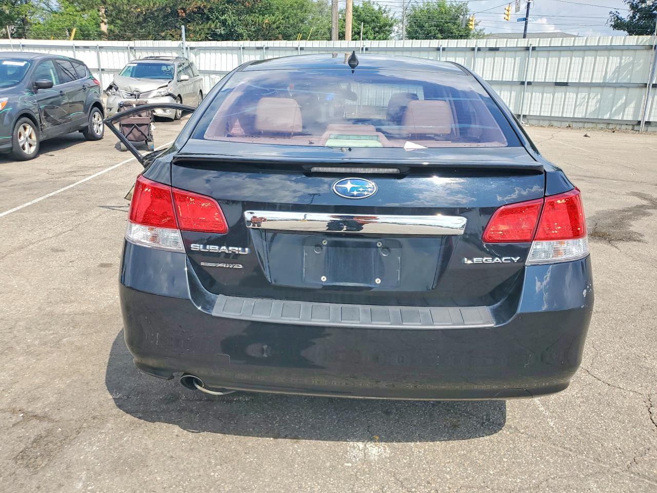 2012 Subaru Legacy 2.5i Limited Черный vin: 4S3BMCK67C3034357