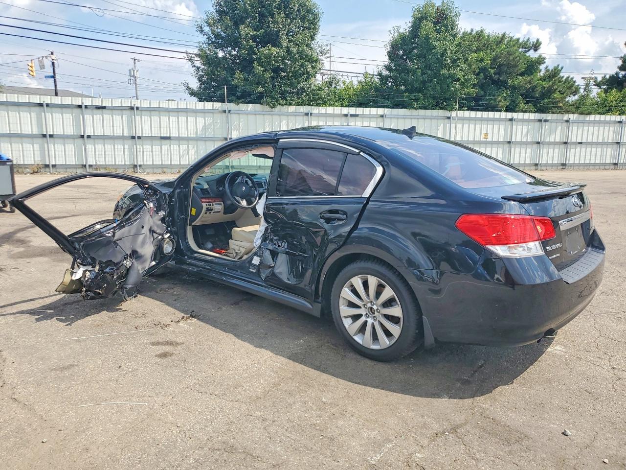 2012 Subaru Legacy 2.5i Limited Черный vin: 4S3BMCK67C3034357