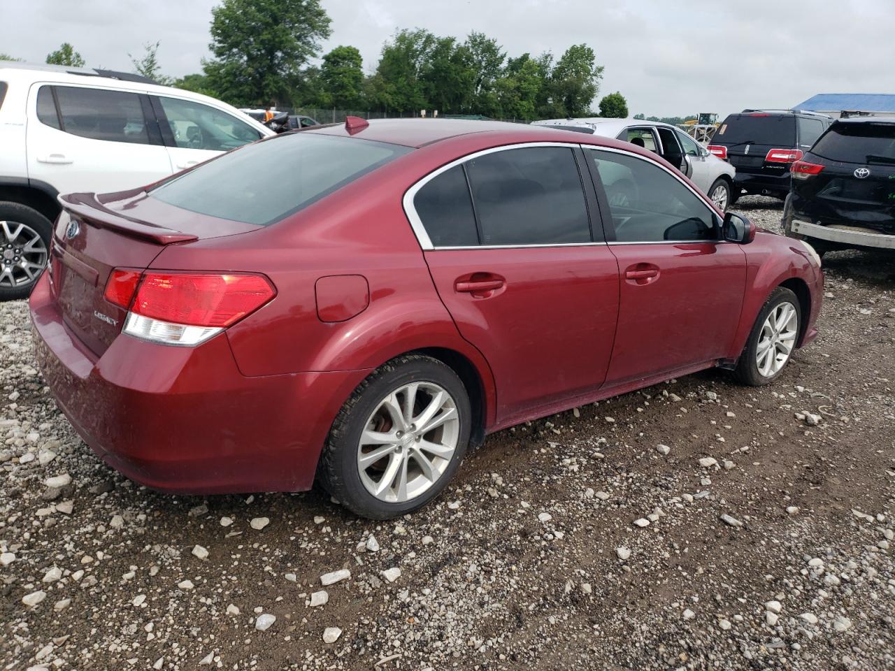 2013 Subaru Legacy 2.5i Limited Burgundy vin: 4S3BMCK69D3026178