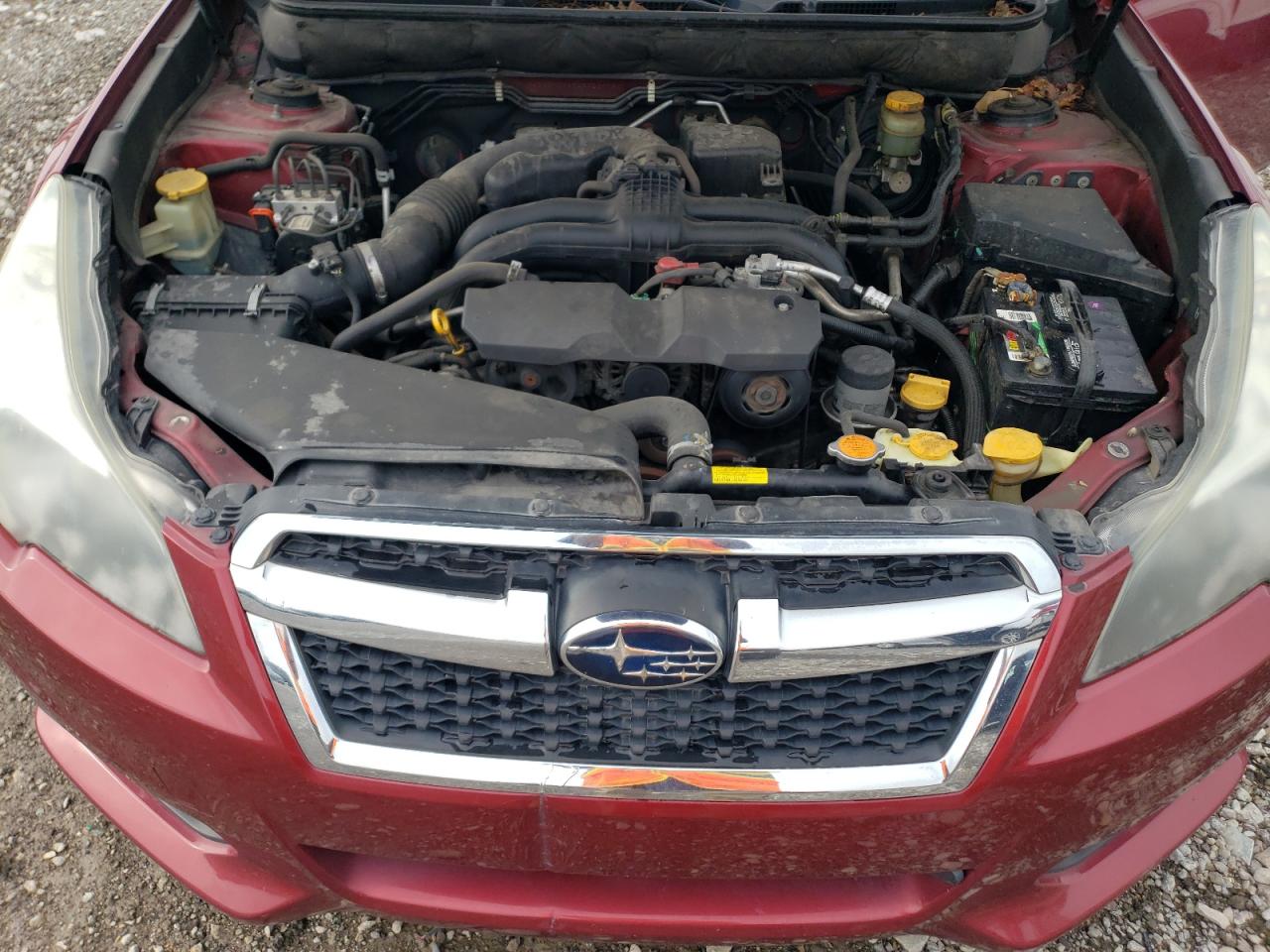 2013 Subaru Legacy 2.5i Limited Burgundy vin: 4S3BMCK69D3026178