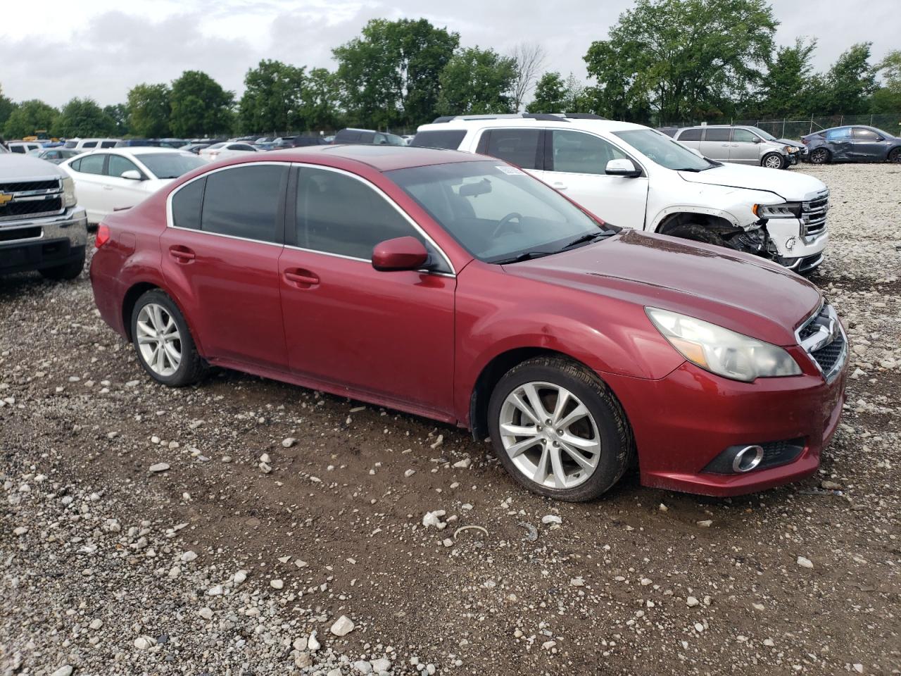 2013 Subaru Legacy 2.5i Limited Burgundy vin: 4S3BMCK69D3026178