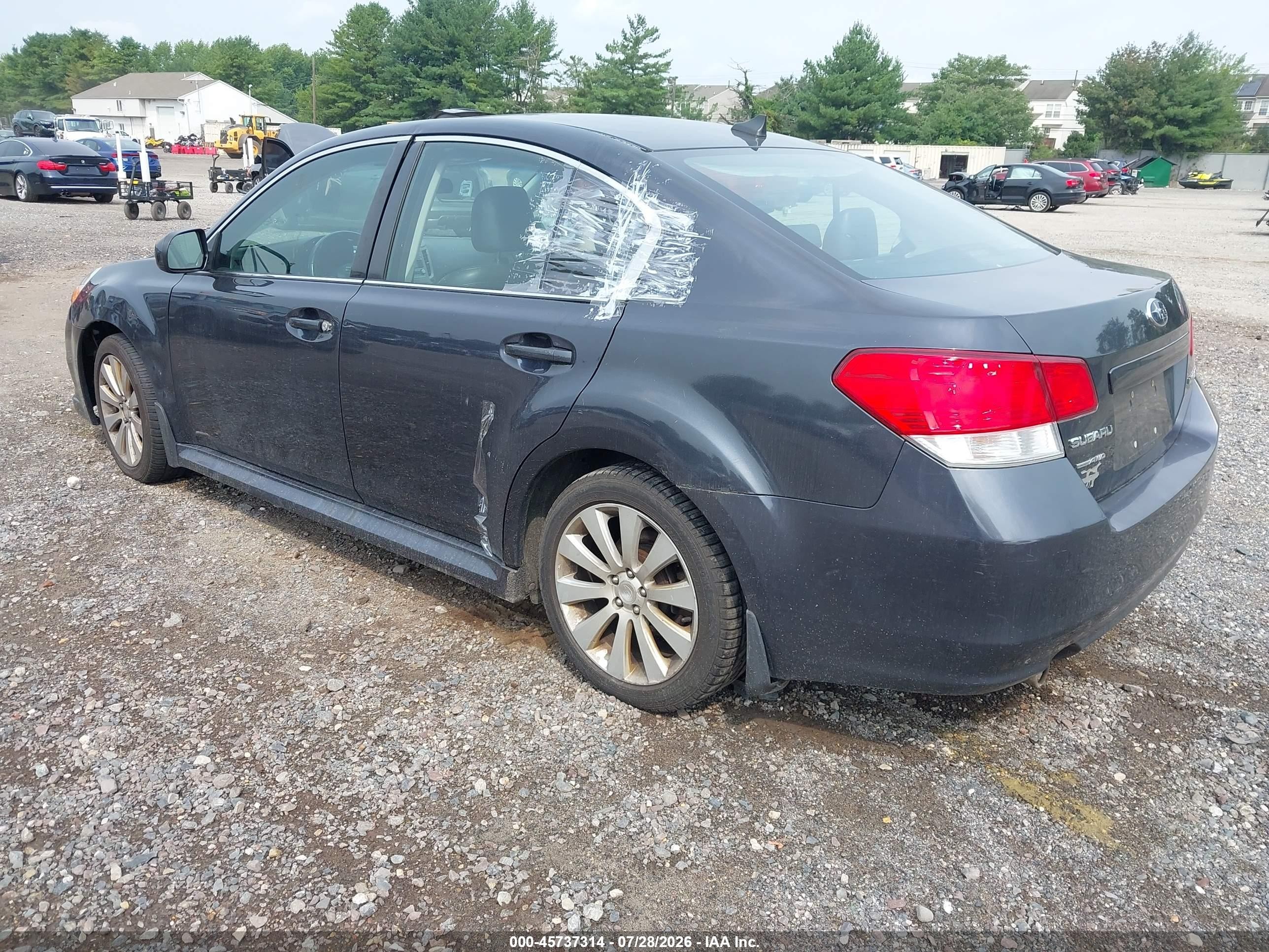 2011 Subaru Legacy 2.5i Limited Серый vin: 4S3BMCK6XB3210574