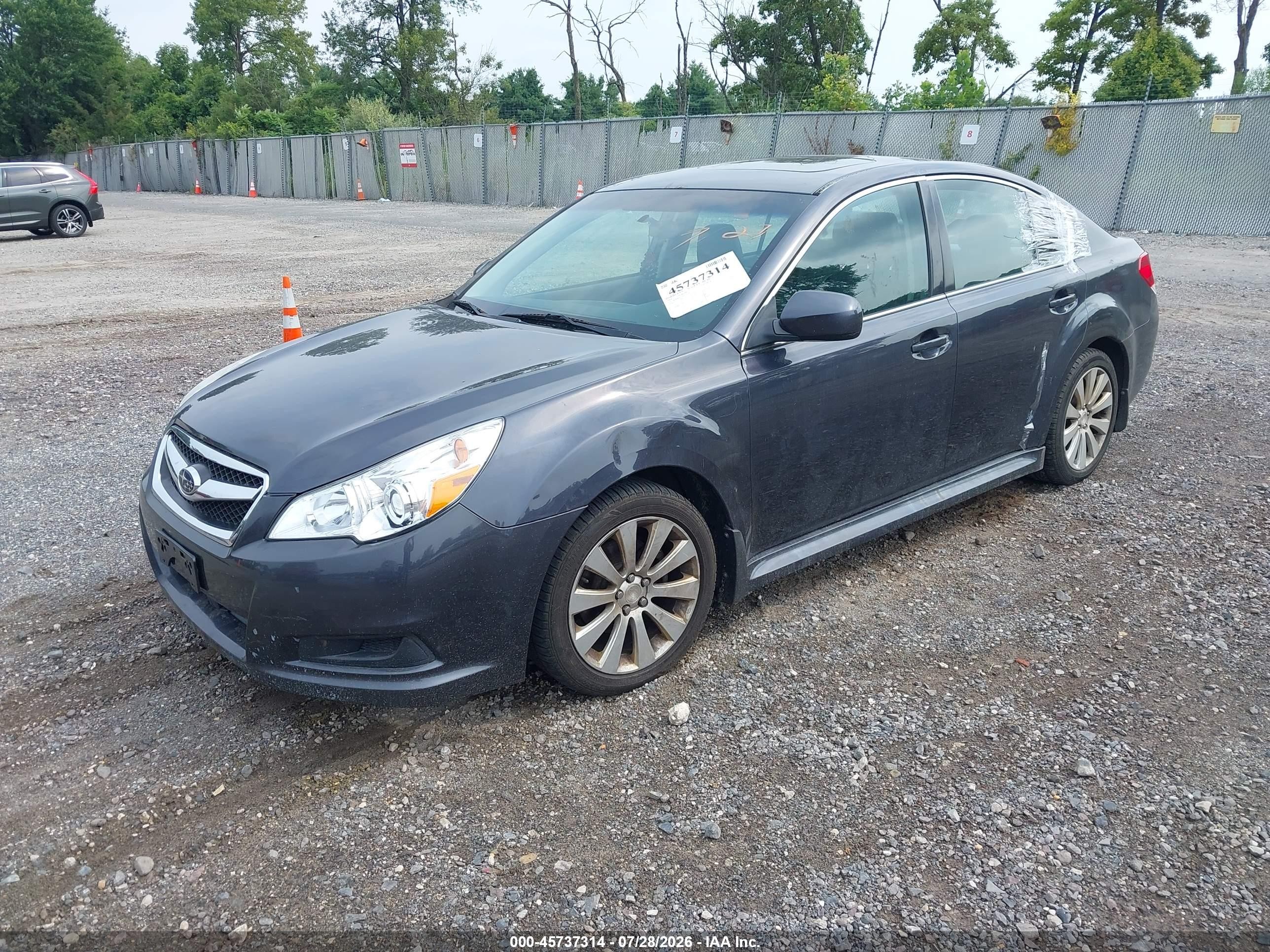 2011 Subaru Legacy 2.5i Limited Серый vin: 4S3BMCK6XB3210574