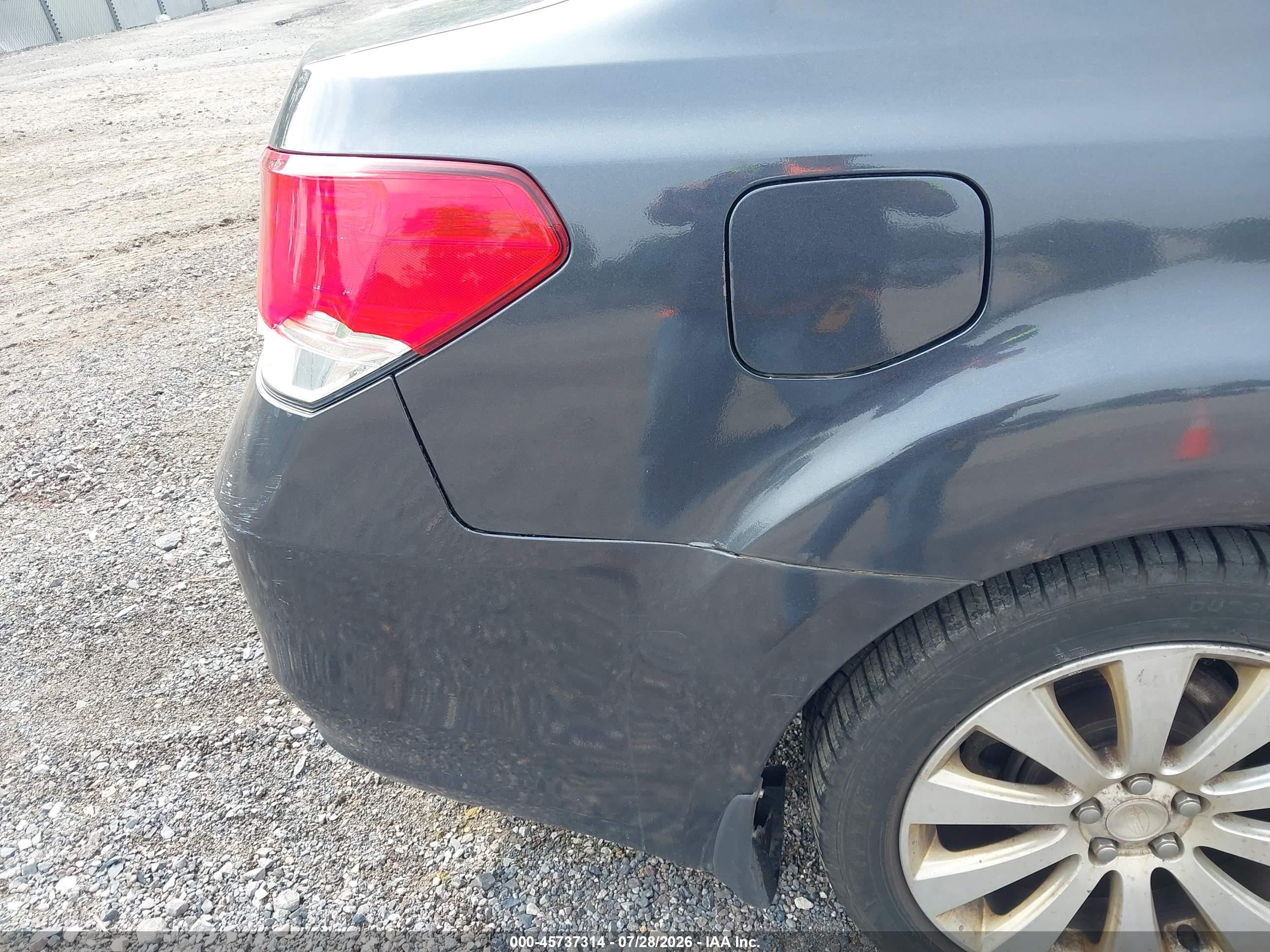 2011 Subaru Legacy 2.5i Limited Серый vin: 4S3BMCK6XB3210574
