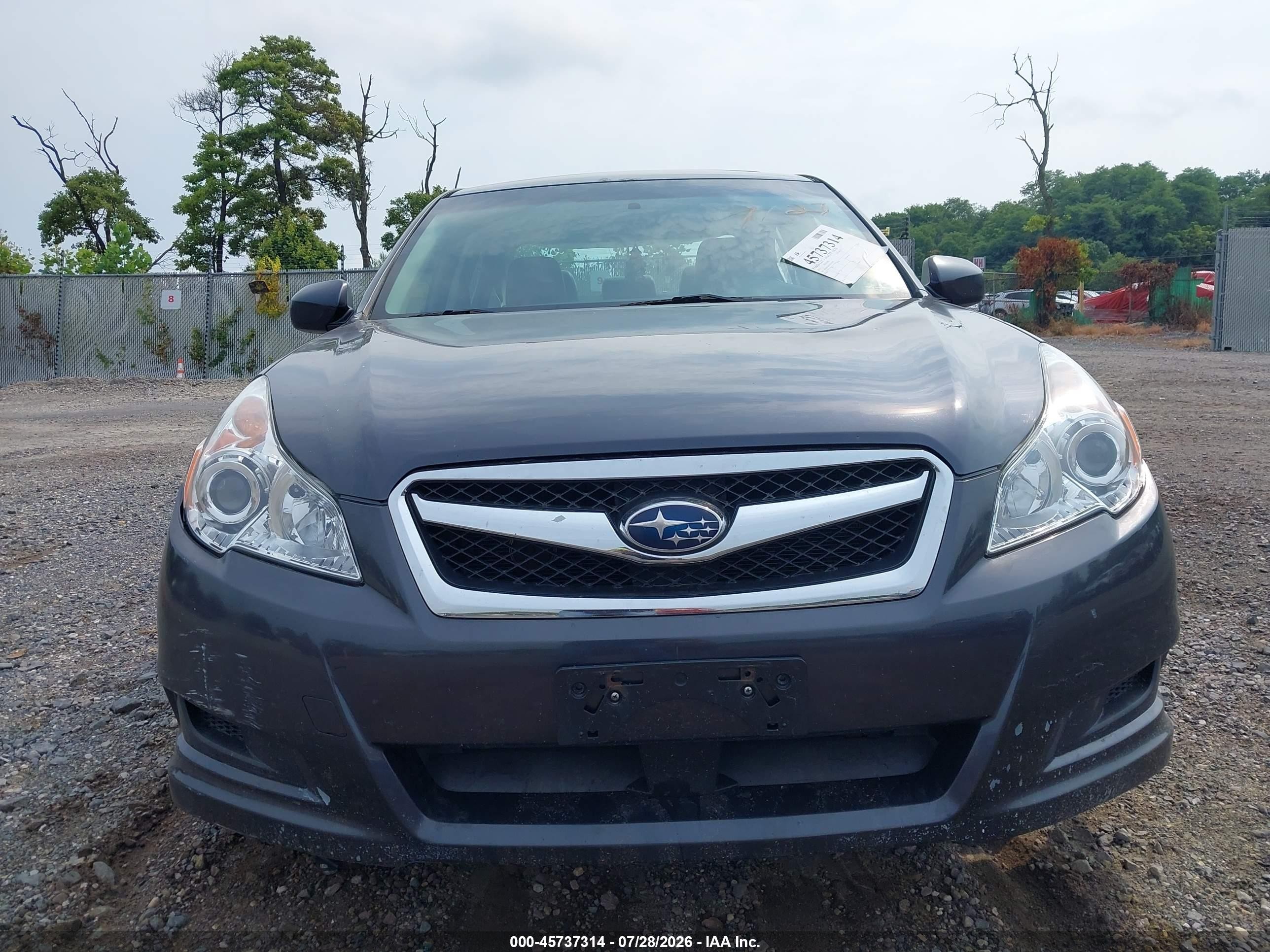 2011 Subaru Legacy 2.5i Limited Серый vin: 4S3BMCK6XB3210574