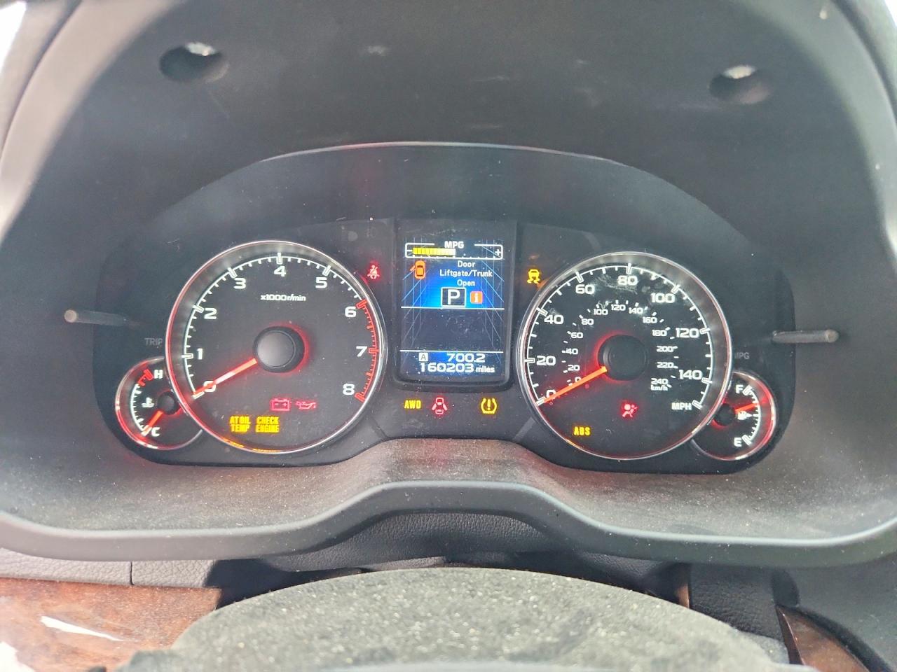 2013 Subaru Legacy 2.5i Limited Серый vin: 4S3BMCK6XD3037531