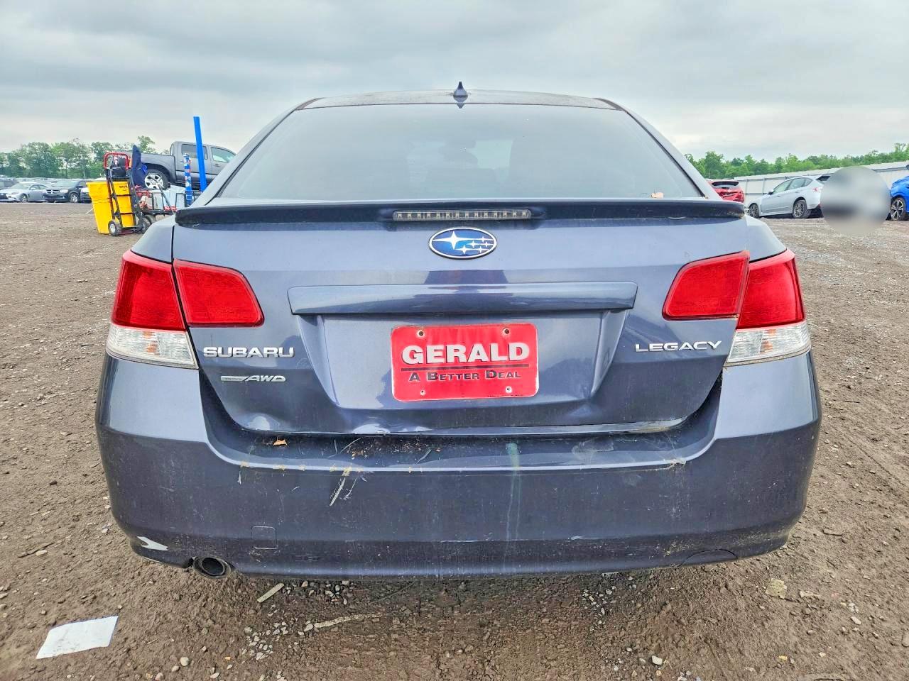 2013 Subaru Legacy 2.5i Limited Серый vin: 4S3BMCK6XD3037531