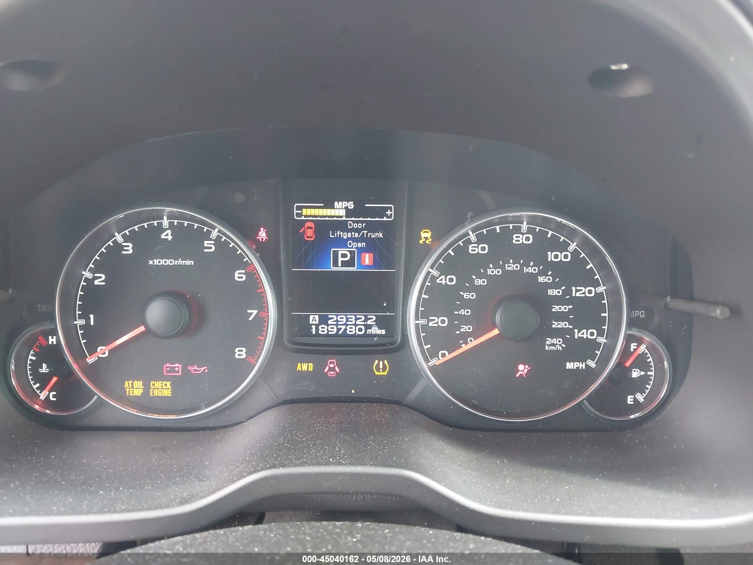2014 Subaru Legacy 2.5i Limited Синий vin: 4S3BMCL61E3025221