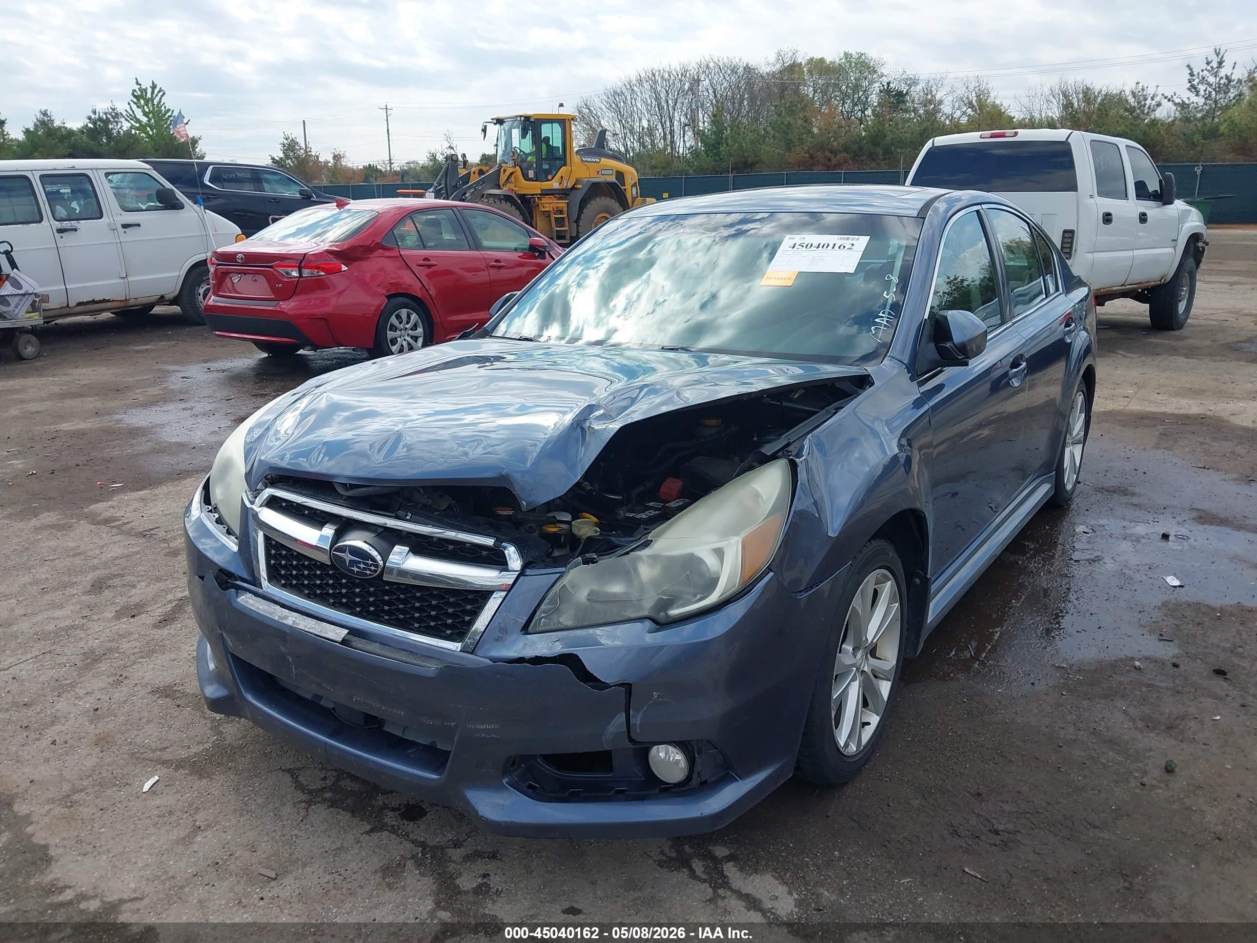 2014 Subaru Legacy 2.5i Limited Синий vin: 4S3BMCL61E3025221