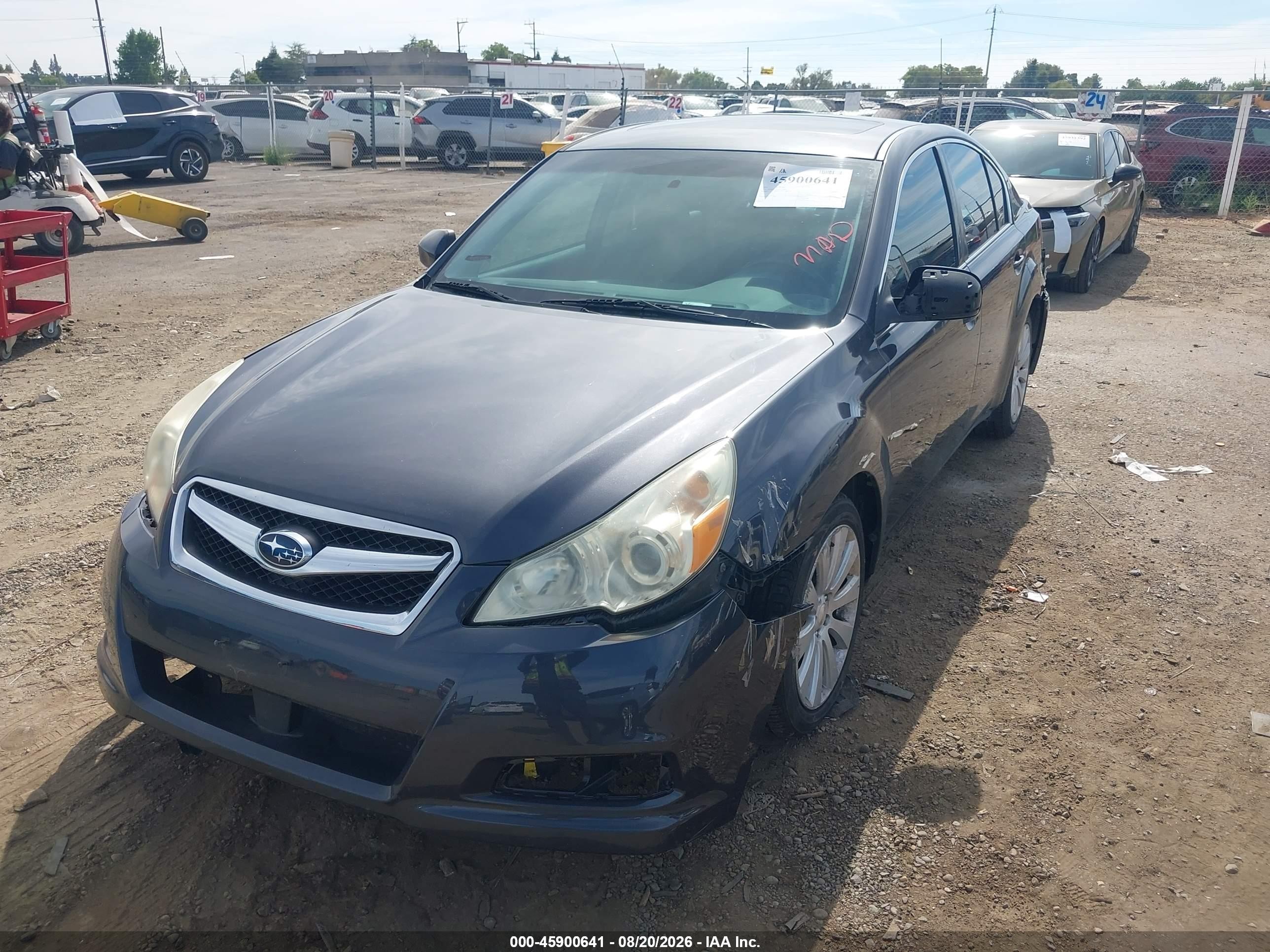 2011 Subaru Legacy 2.5i Limited Blue vin: 4S3BMCL64B3235680