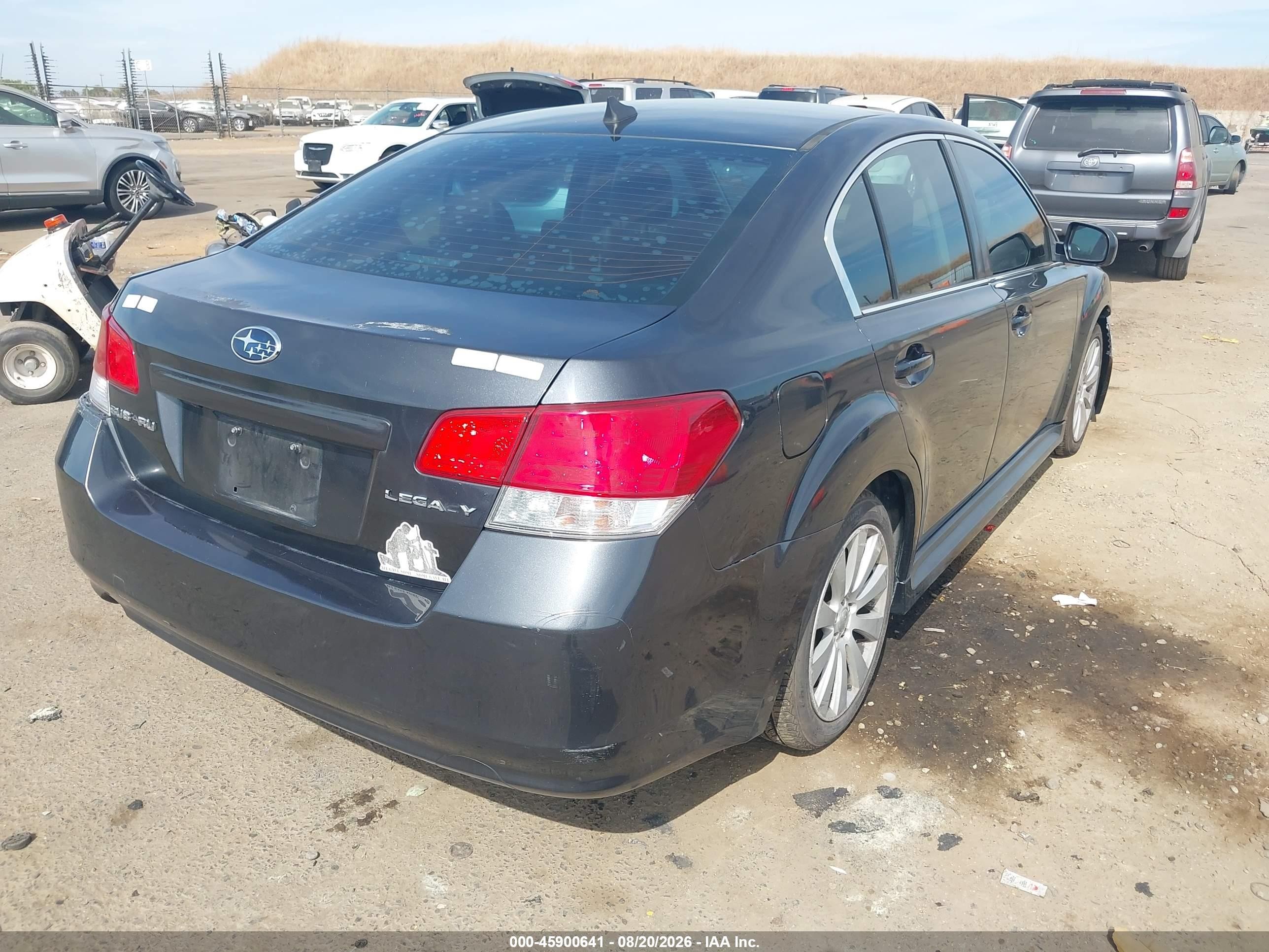 2011 Subaru Legacy 2.5i Limited Blue vin: 4S3BMCL64B3235680