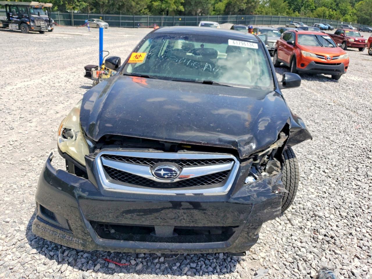 2010 Subaru Legacy 2.5i Limited Black vin: 4S3BMCL66A3227398