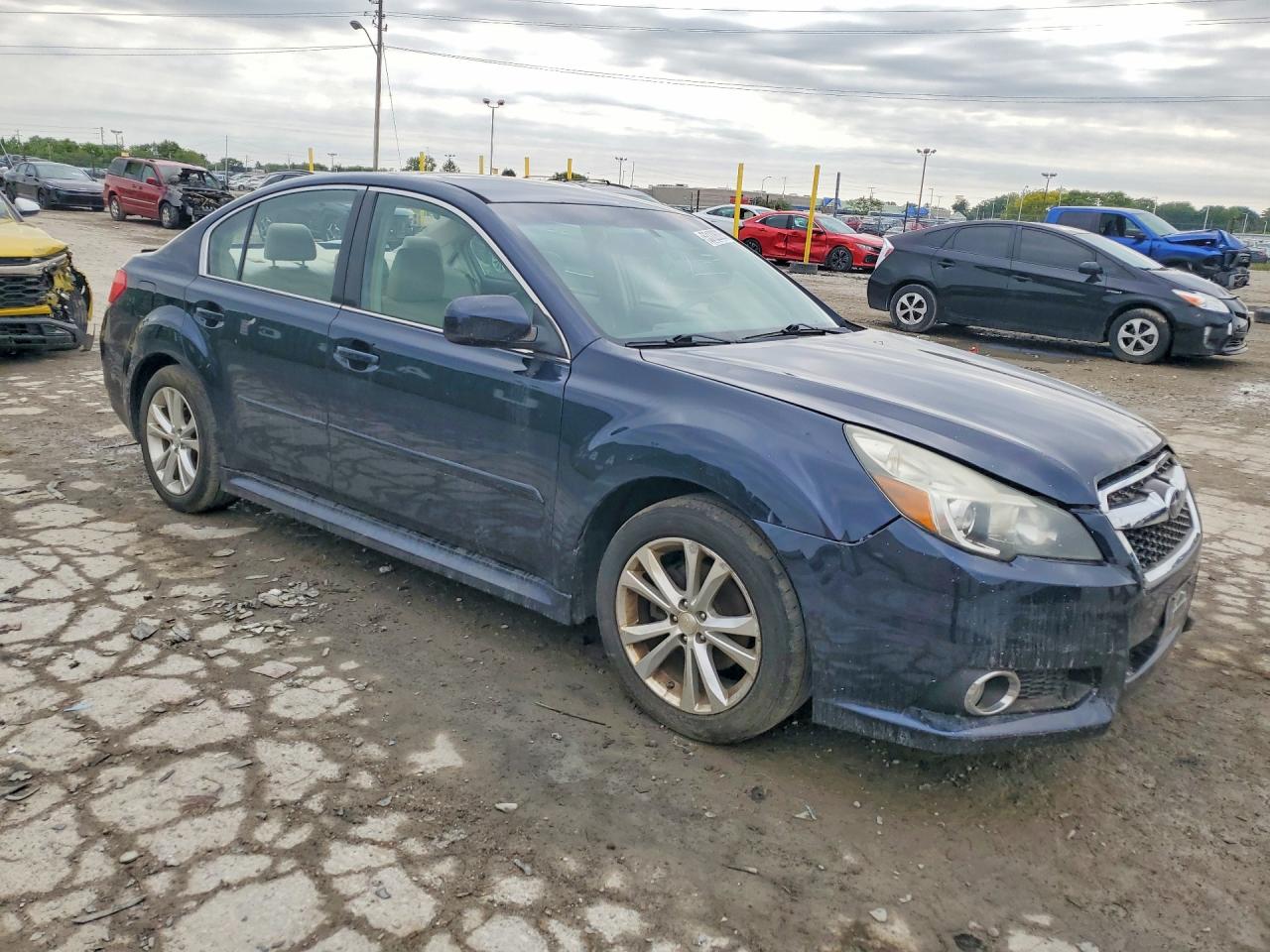 2014 Subaru Legacy 2.5i Limited Blue vin: 4S3BMCL66E3016868