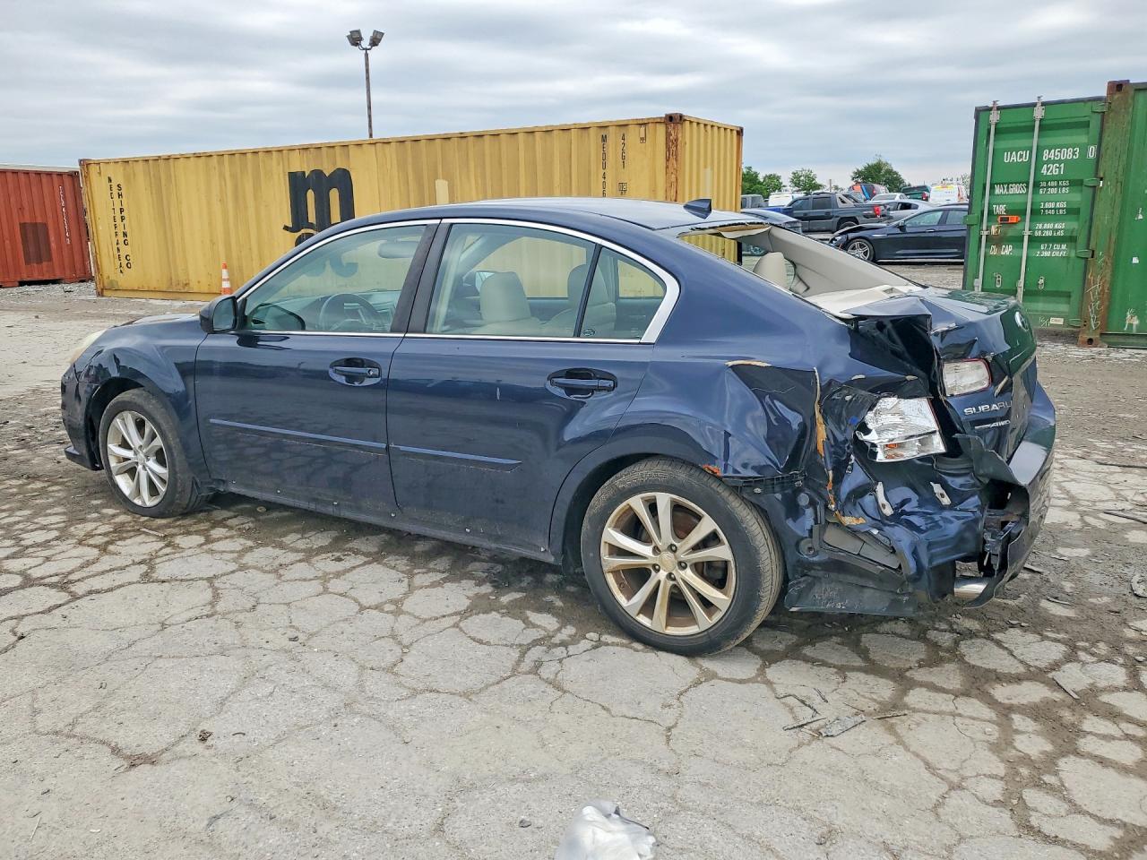 2014 Subaru Legacy 2.5i Limited Blue vin: 4S3BMCL66E3016868