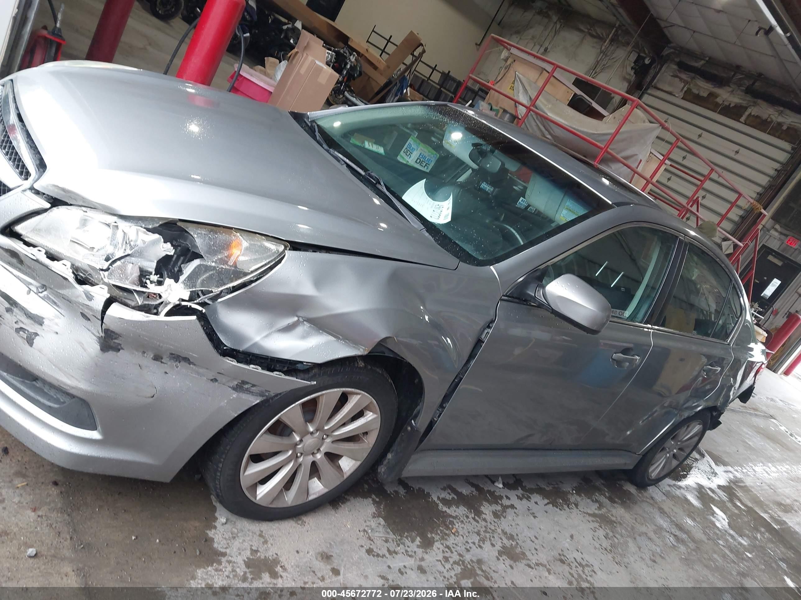 2011 Subaru Legacy 2.5i Limited Серебряный vin: 4S3BMCL69B3230314