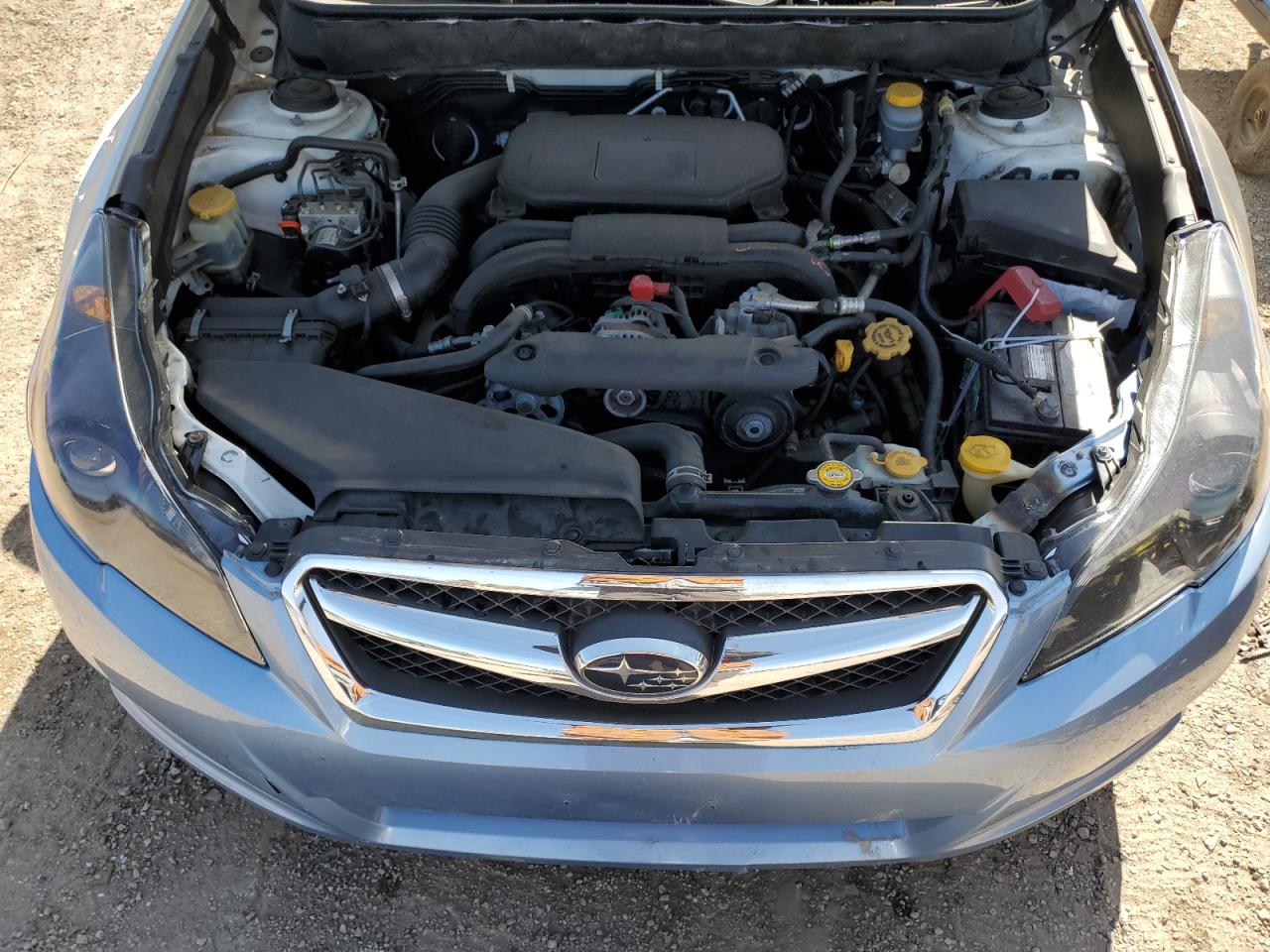 2010 Subaru Legacy 2.5i Limited White vin: 4S3BMCL6XA3219613