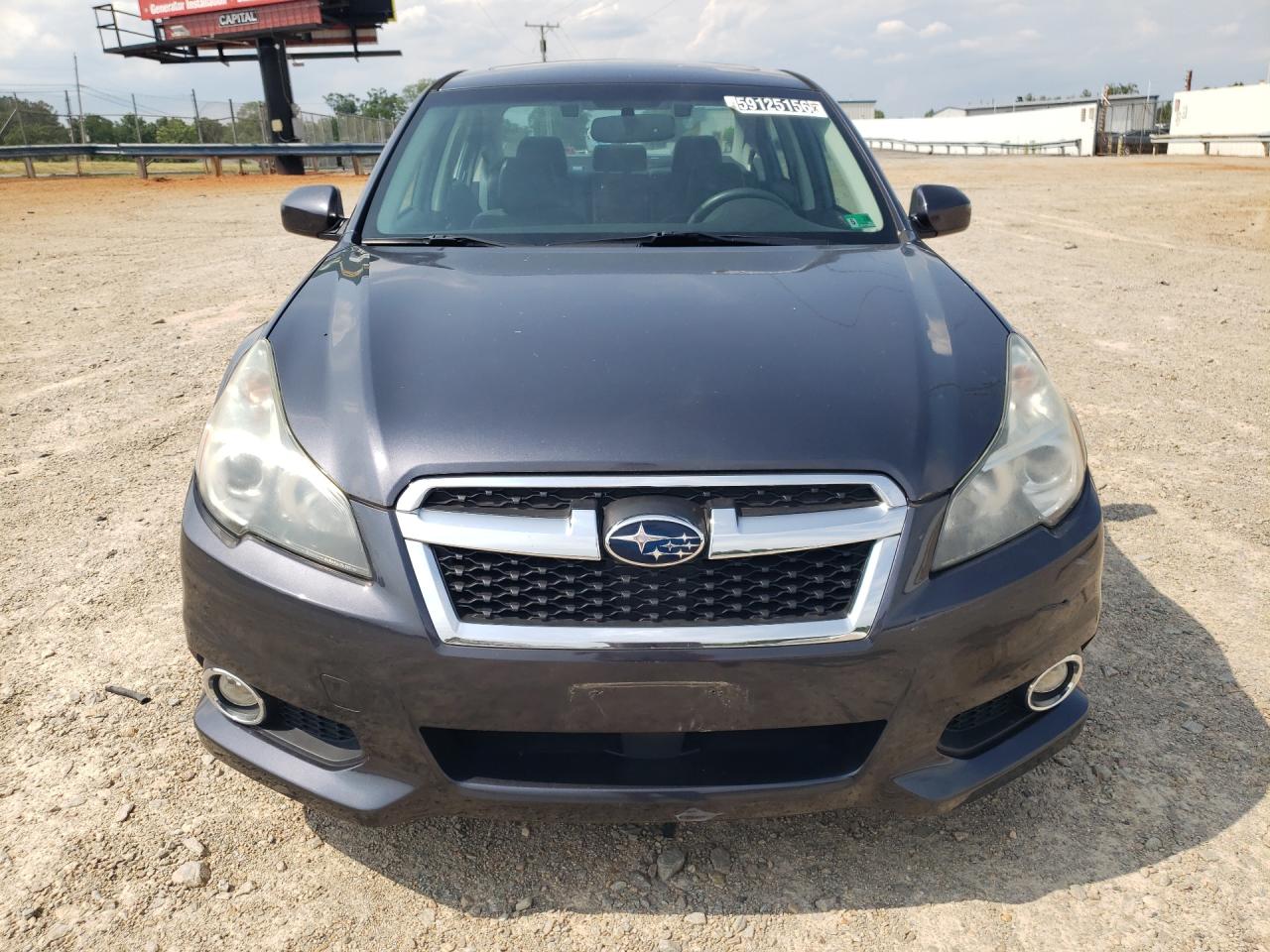 2013 Subaru Legacy 2.5i Limited Gray vin: 4S3BMCP62D3016293 Damage: Front Bumper, Multiple Scratches Heavy, 2