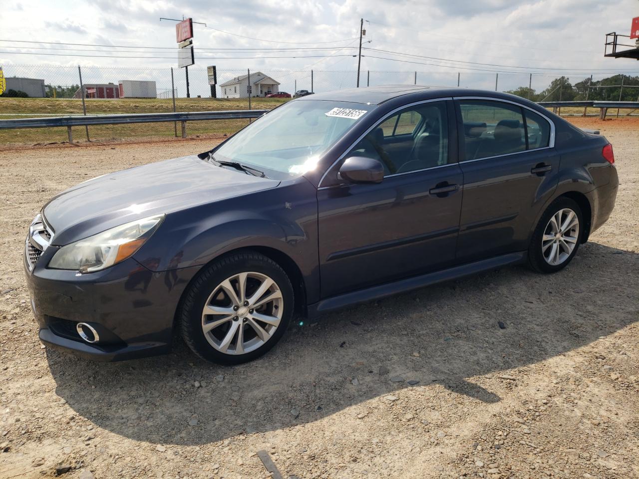 2013 Subaru Legacy 2.5i Limited Gray vin: 4S3BMCP62D3016293 Damage: Left Front Fender, Heavy Scratch, 1 To 2 Inches