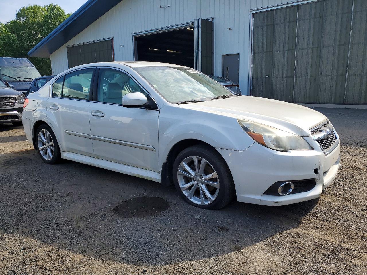 2013 Subaru Legacy 2.5i Limited White vin: 4S3BMCP66D3015521