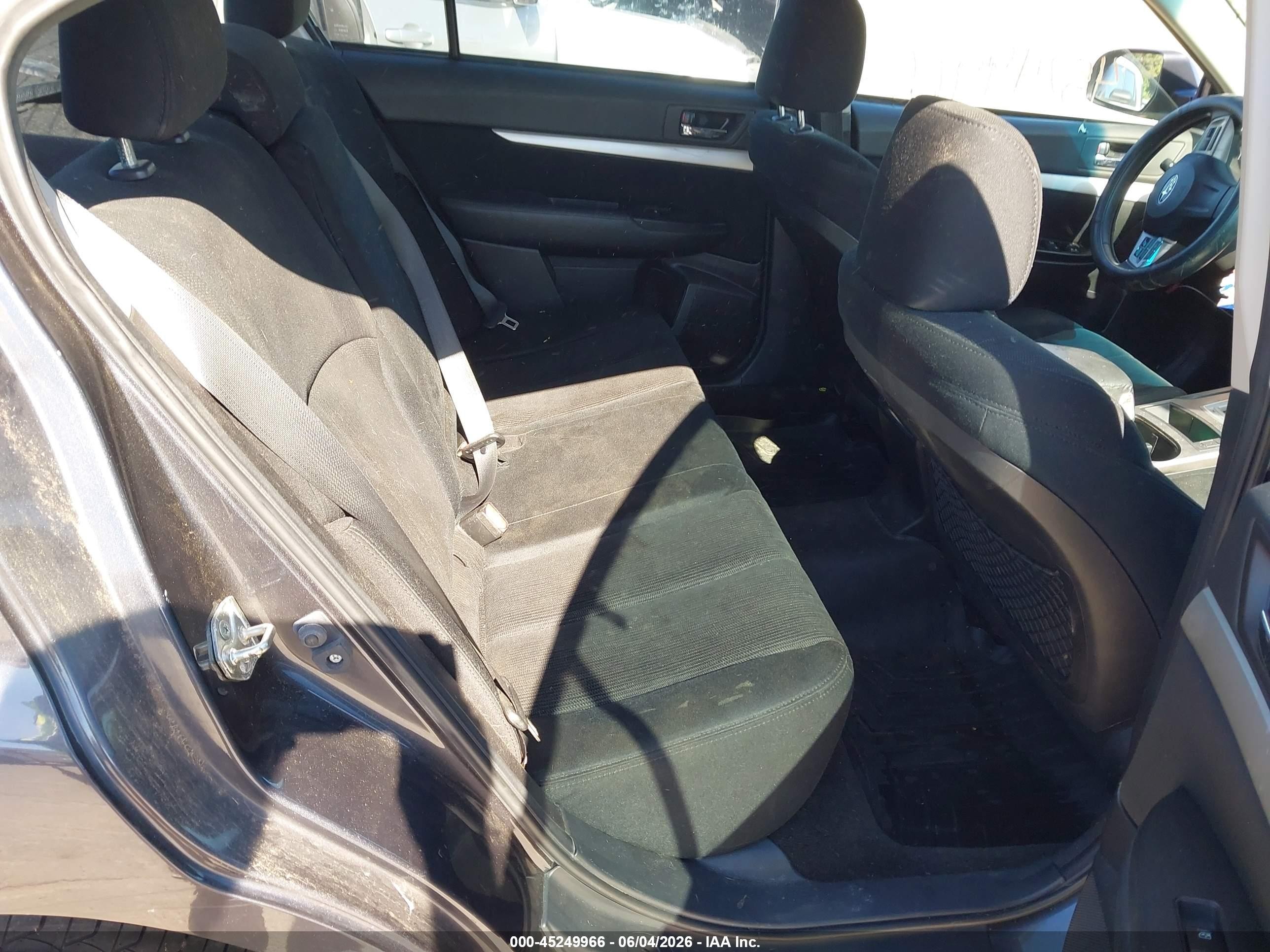 2013 Subaru Legacy 3.6r Gray vin: 4S3BMDA63D2006490