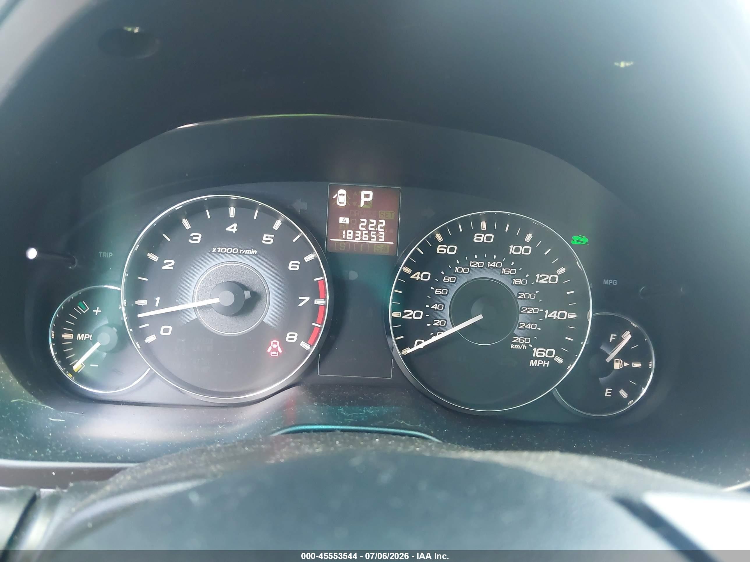 2010 Subaru Legacy 3.6r Gray vin: 4S3BMDA68A2237624