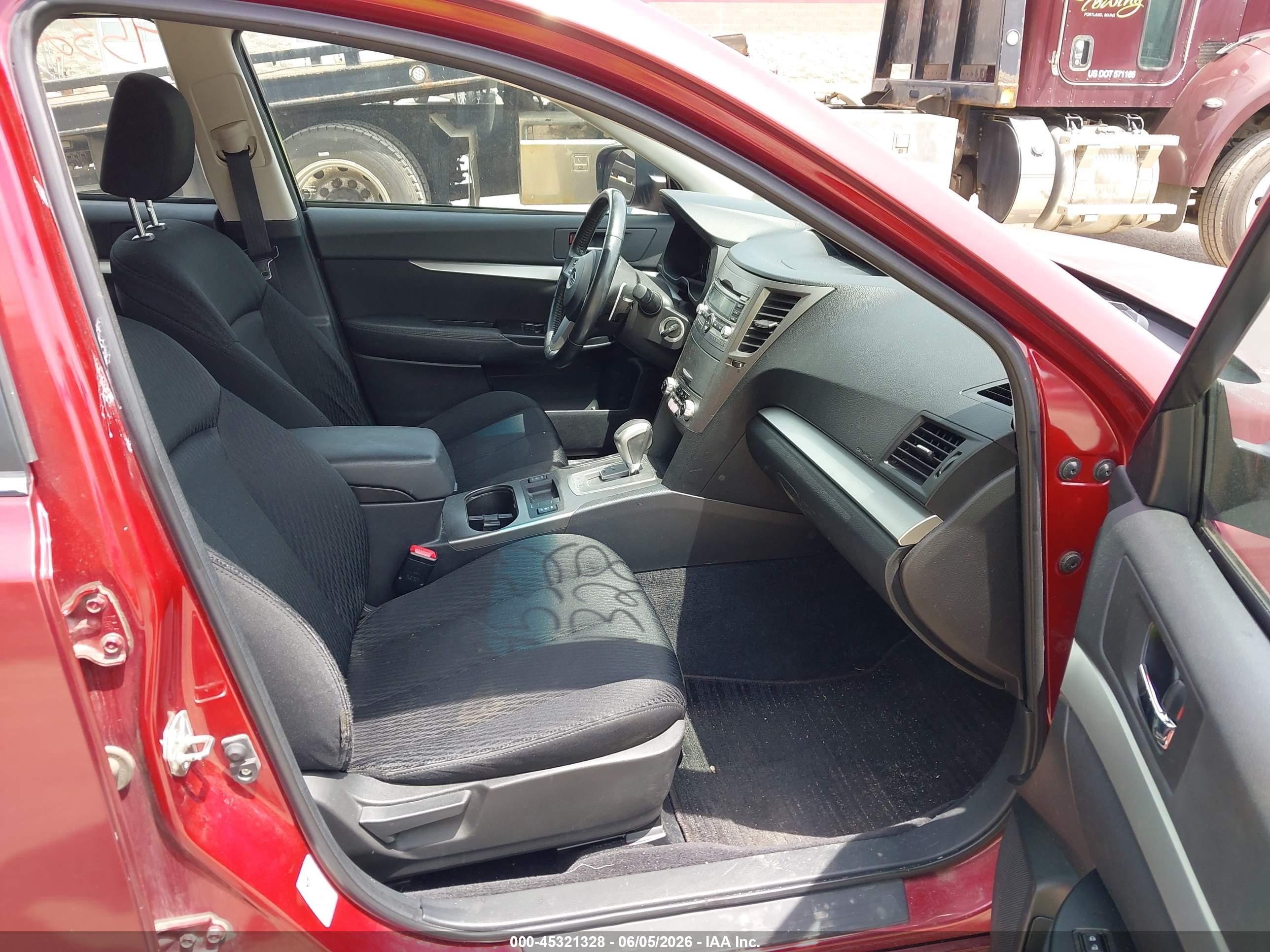 2010 Subaru Legacy 3.6r Premium Темно-бордовый vin: 4S3BMDG67A2215461