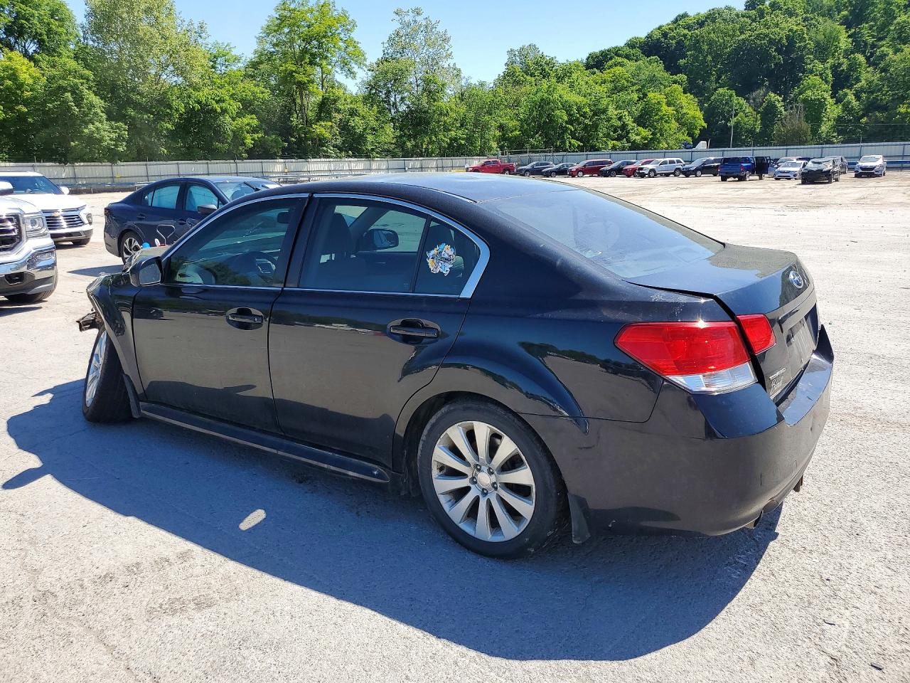 2010 Subaru Legacy 3.6r Limited Black vin: 4S3BMDK61A2240069