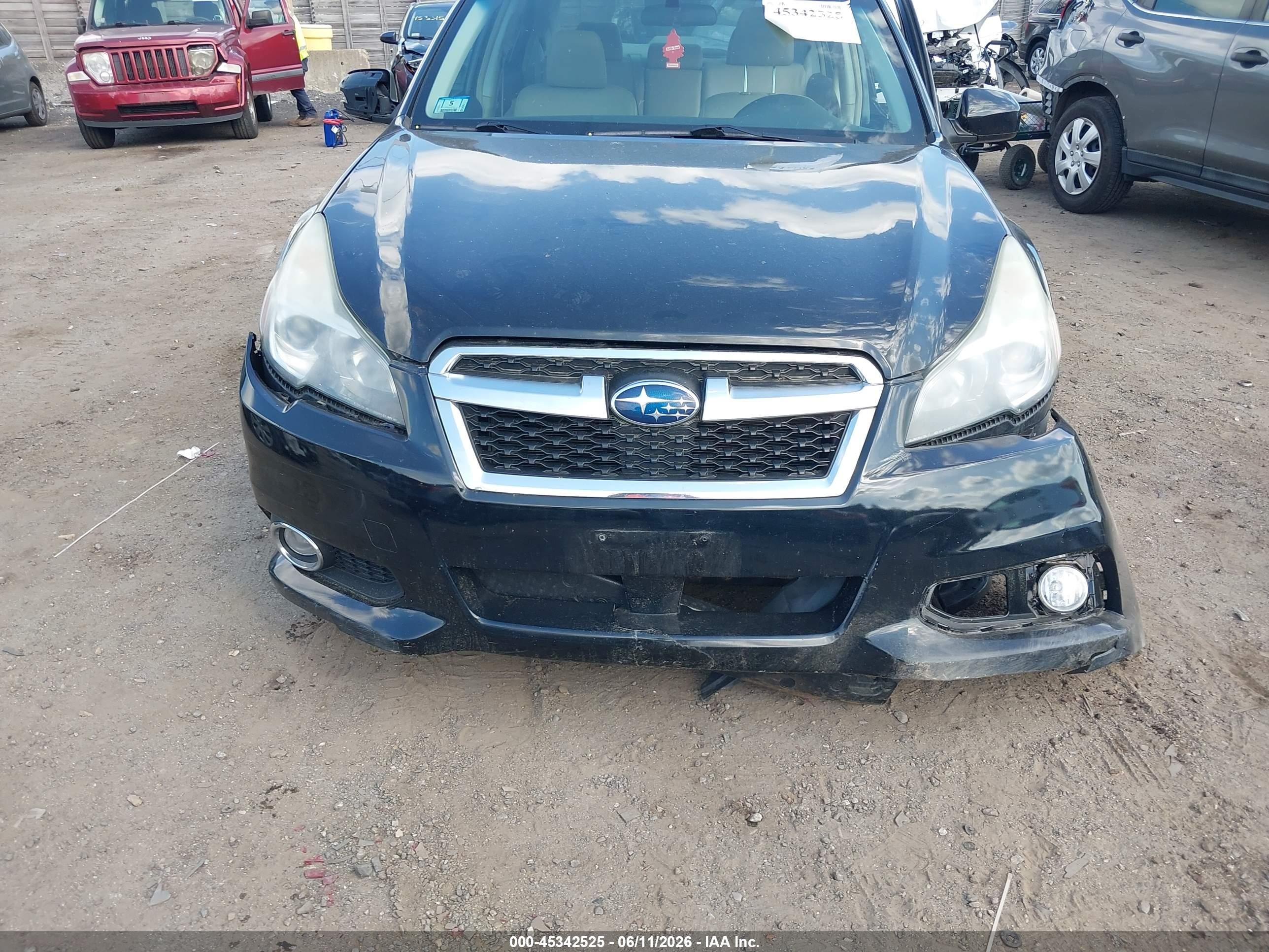 2013 Subaru Legacy 3.6r Limited Black vin: 4S3BMDK61D2029006