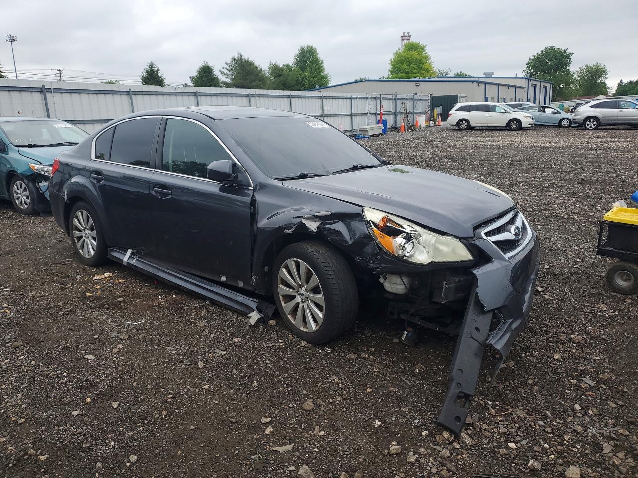 2012 Subaru Legacy 3.6r Limited Gray vin: 4S3BMDK63C2013369