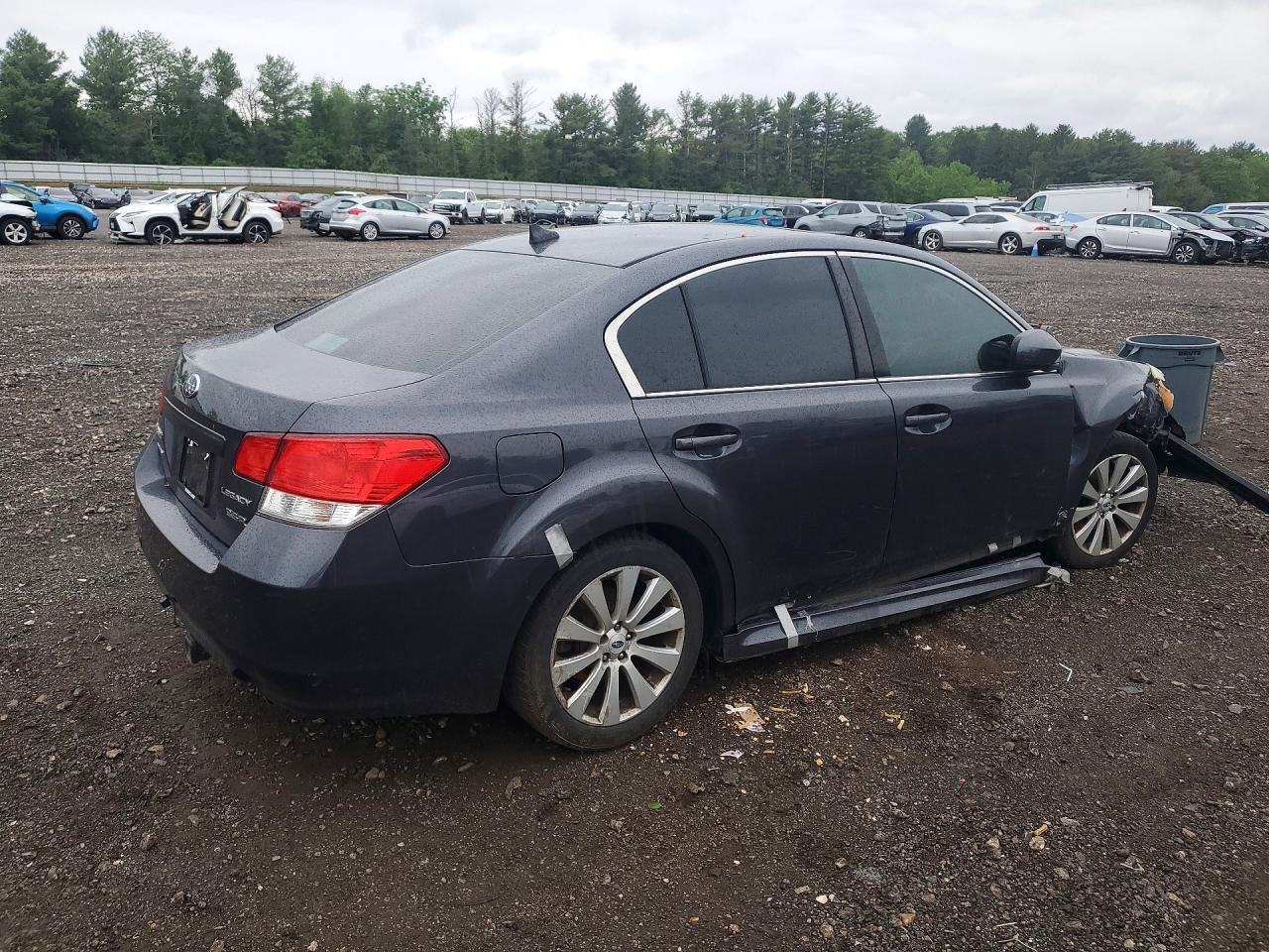2012 Subaru Legacy 3.6r Limited Gray vin: 4S3BMDK63C2013369