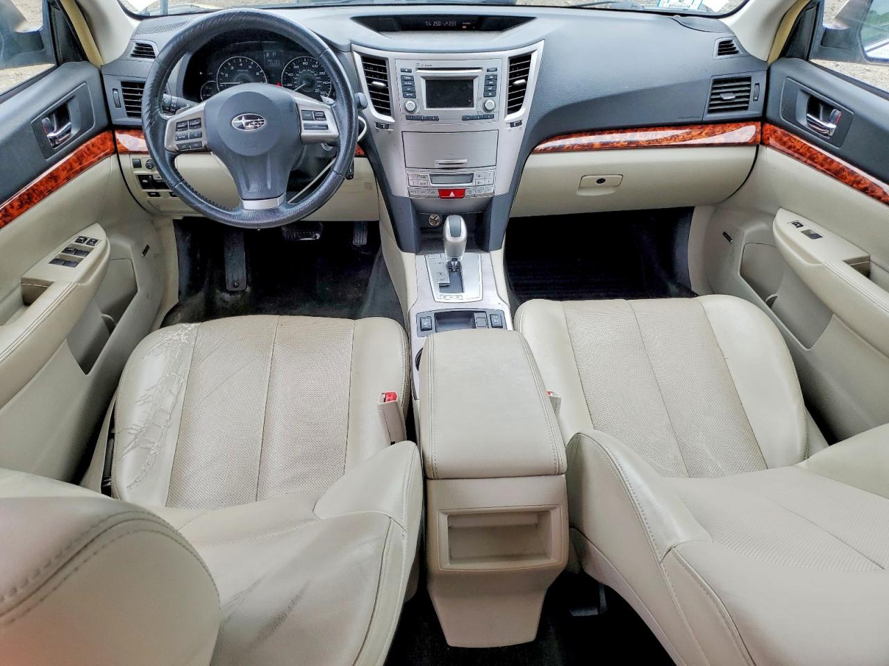 2012 Subaru Legacy 3.6r Limited White vin: 4S3BMDK63C2020192