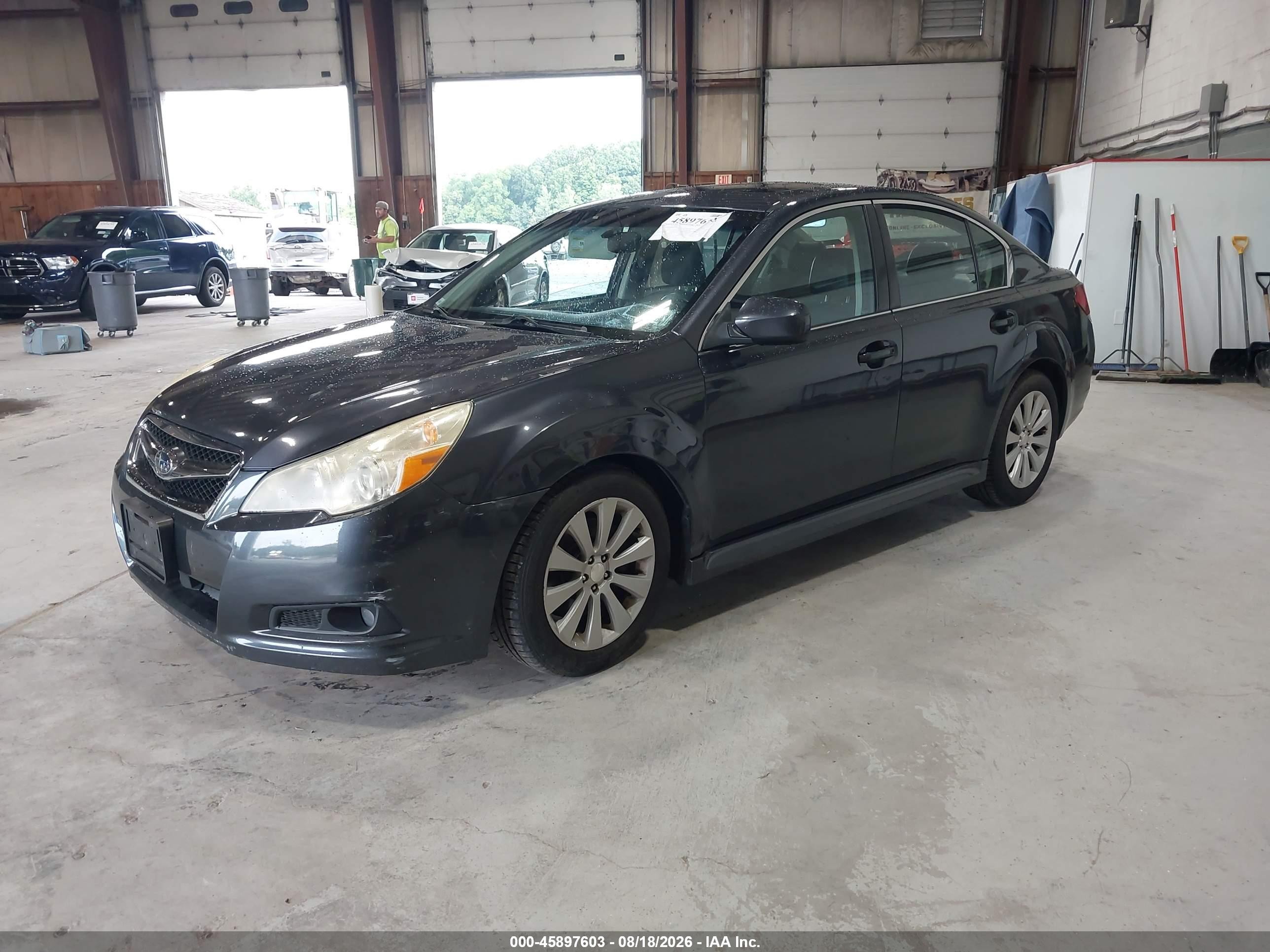 2011 Subaru Legacy 3.6r Limited Gray vin: 4S3BMDK66B2229280