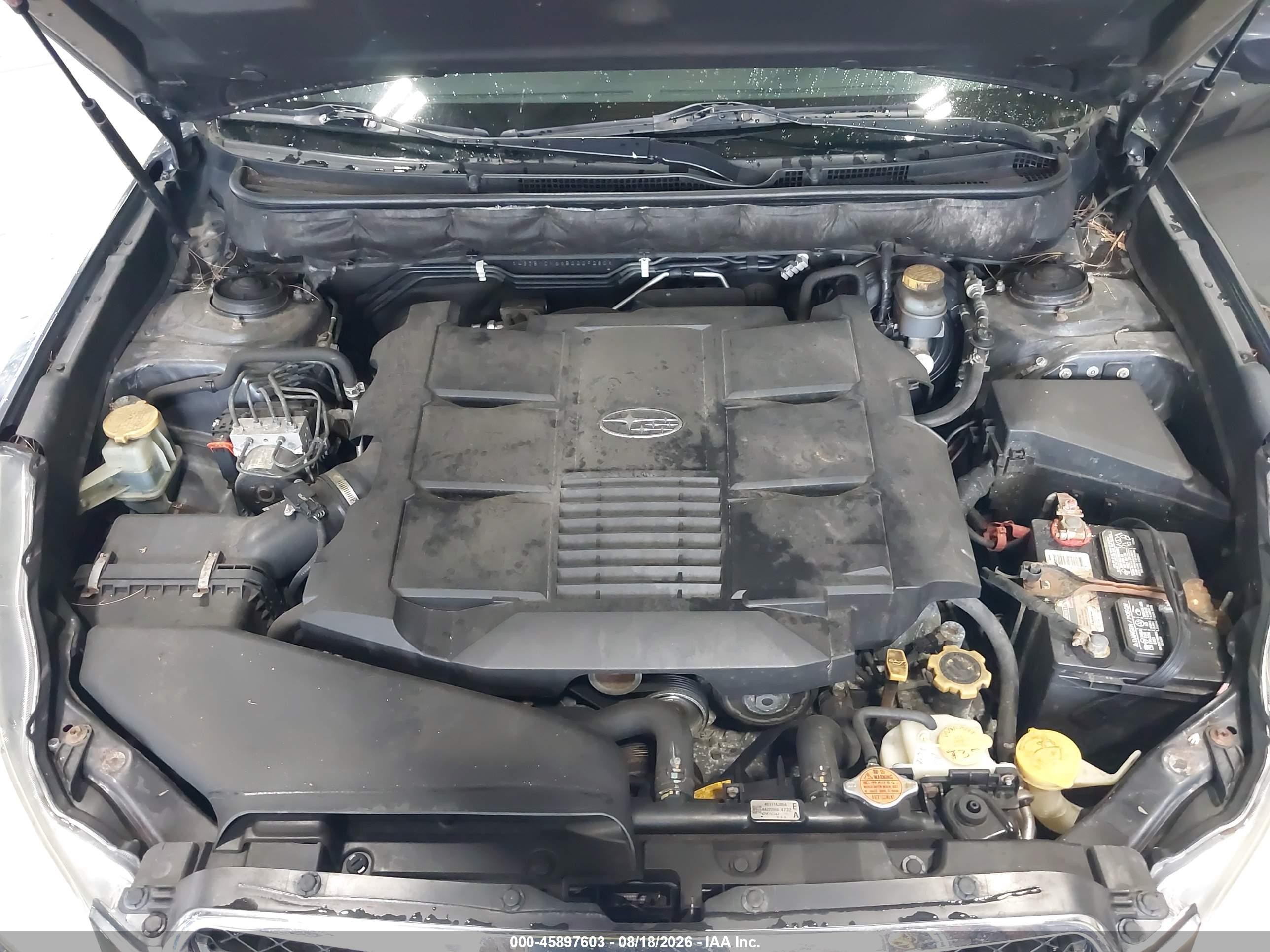 2011 Subaru Legacy 3.6r Limited Gray vin: 4S3BMDK66B2229280