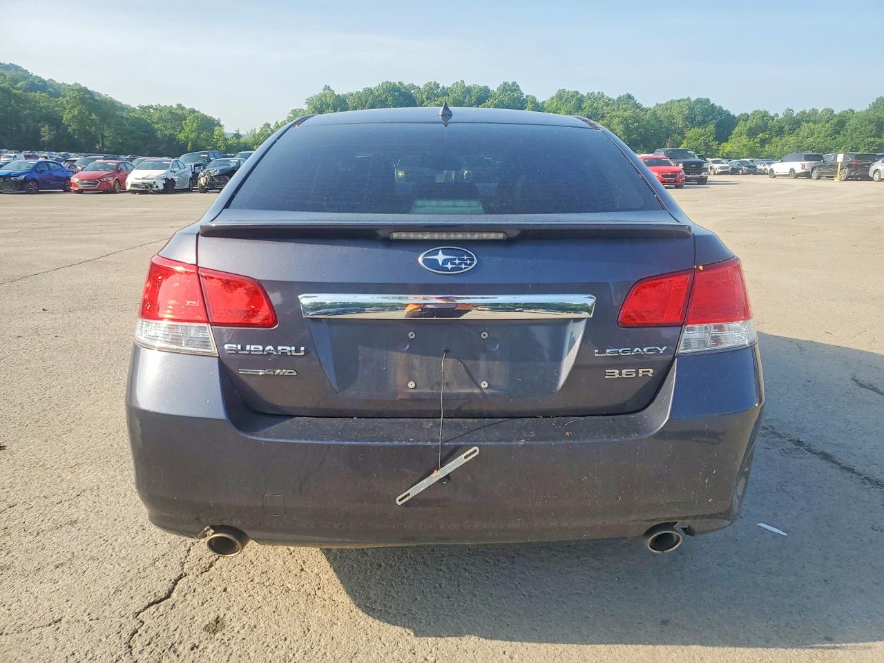2013 Subaru Legacy 3.6r Limited Gray vin: 4S3BMDK67D2021752