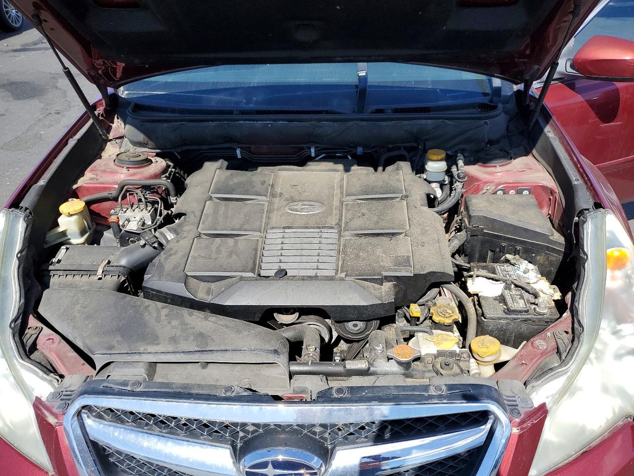 2012 Subaru Legacy 3.6r Limited Burgundy vin: 4S3BMDK6XC2013563
