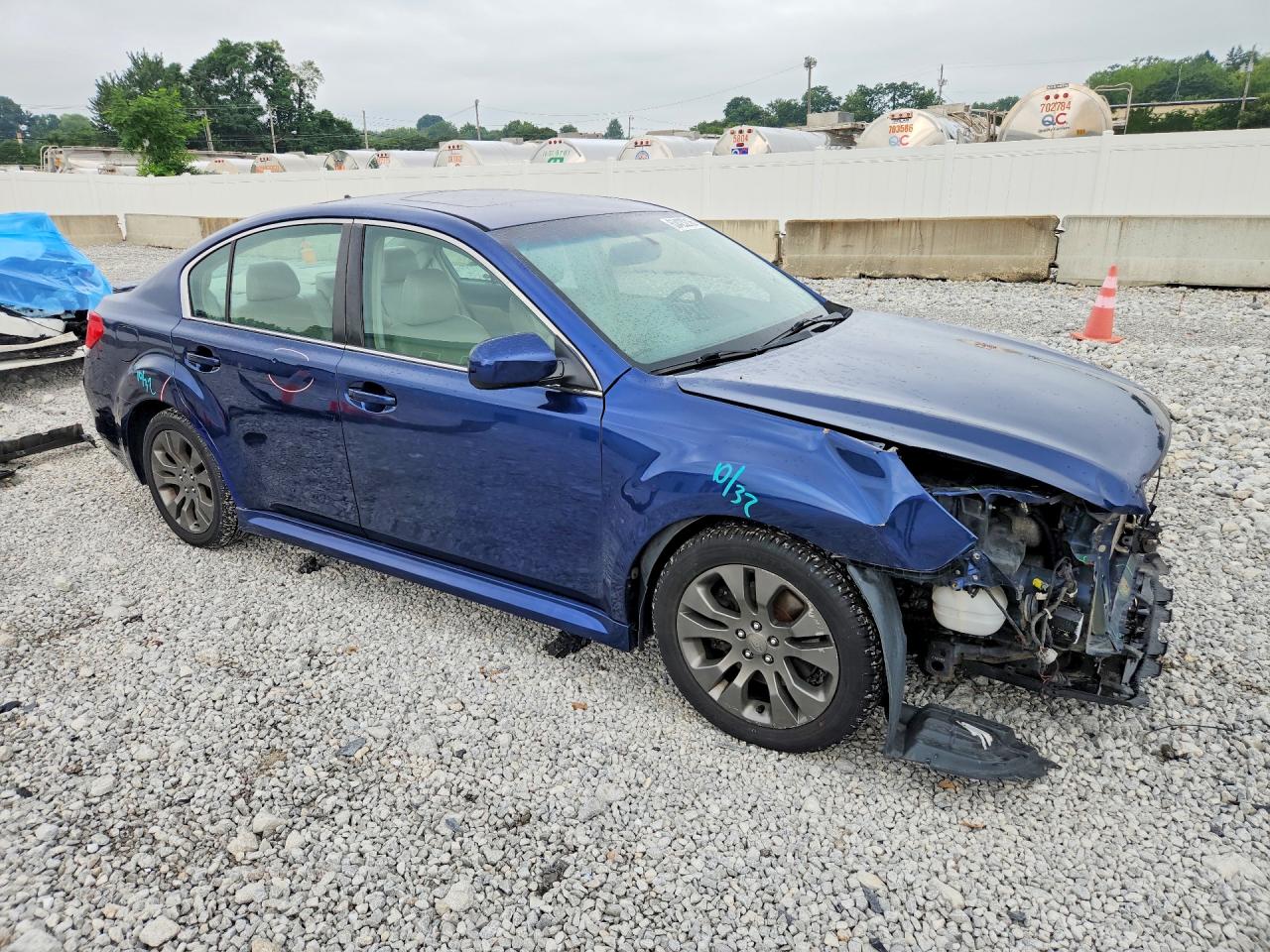 2011 Subaru Legacy 3.6r Limited Blue vin: 4S3BMDL60B2229998