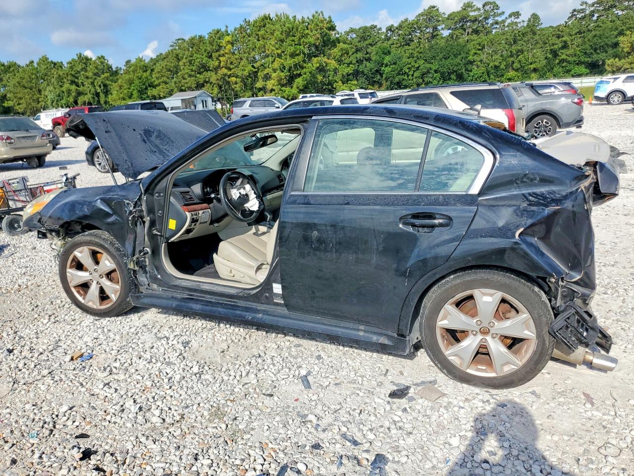 2011 Subaru Legacy 3.6r Limited Black vin: 4S3BMDL61B2231470