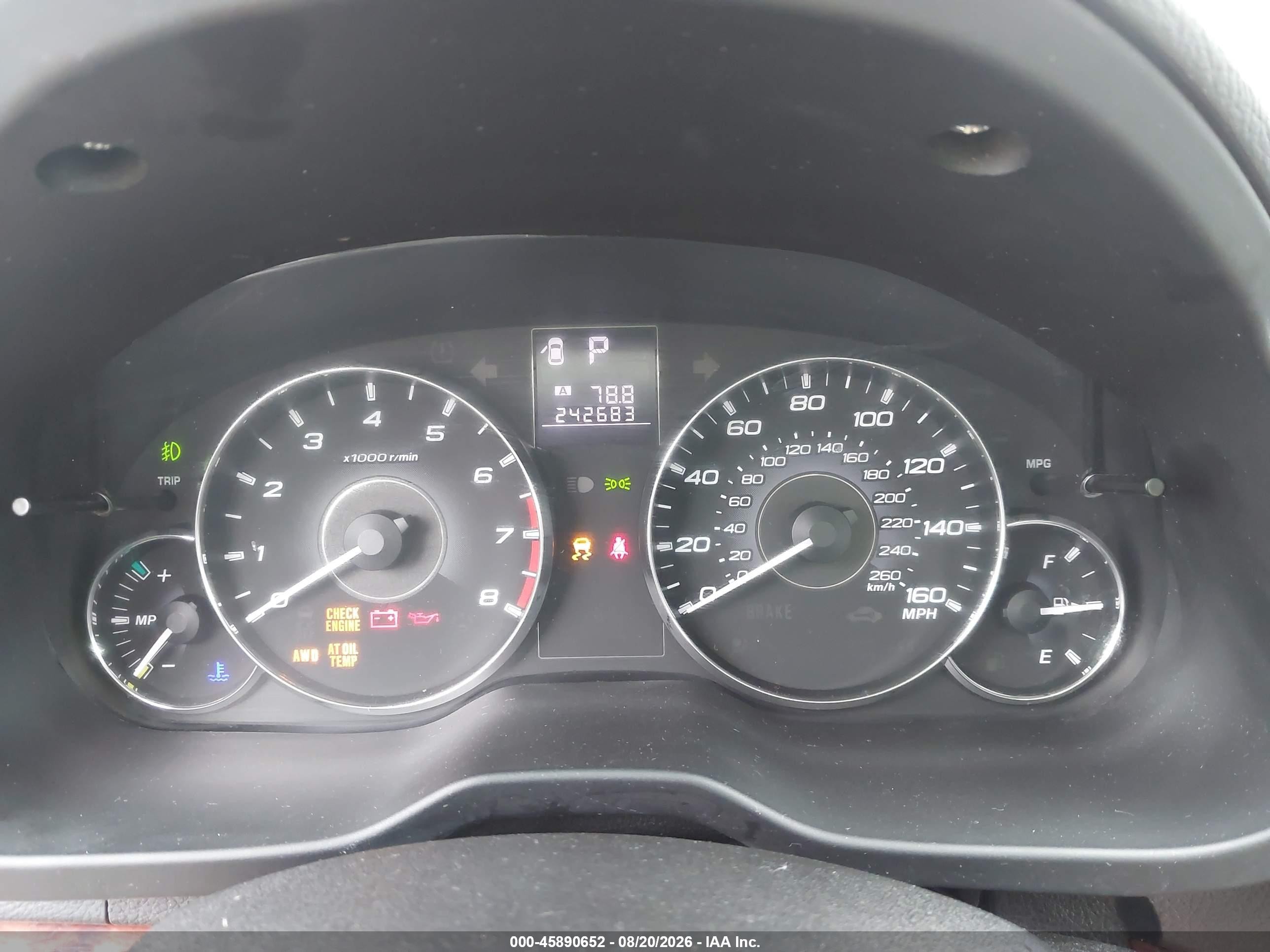 2012 Subaru Legacy 3.6r Limited White vin: 4S3BMDL62C2021929
