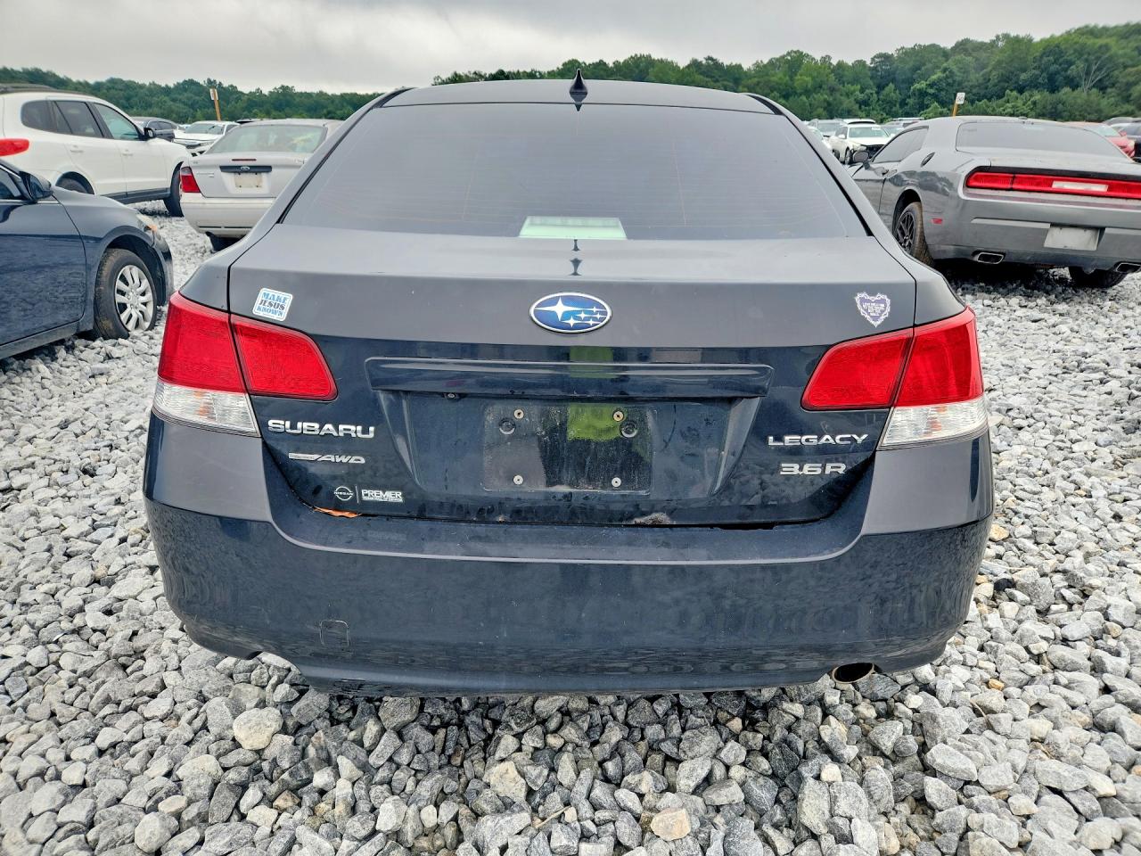 2011 Subaru Legacy 3.6r Limited Black vin: 4S3BMDL66B2228693
