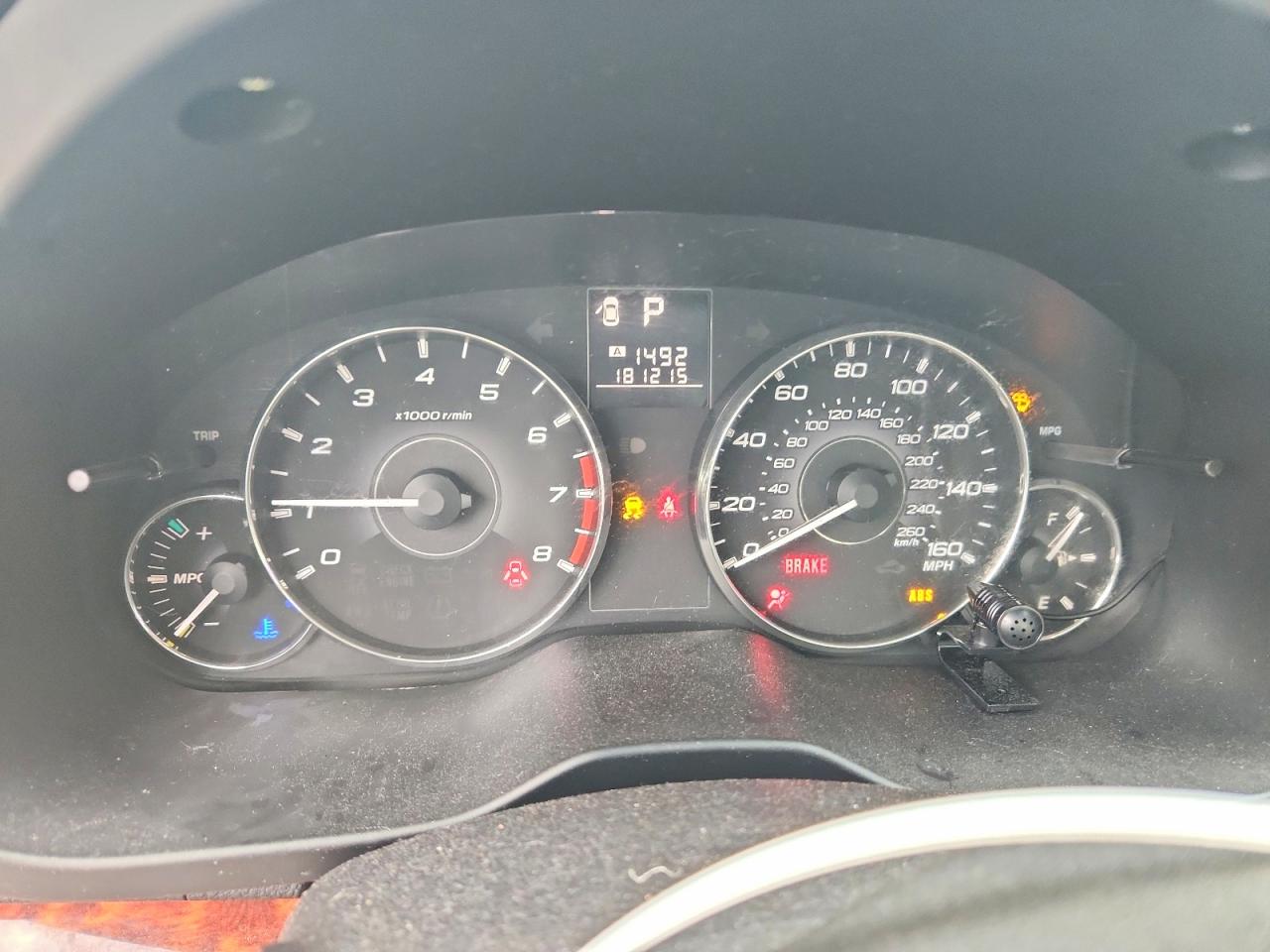 2011 Subaru Legacy 3.6r Limited Black vin: 4S3BMDL66B2228693